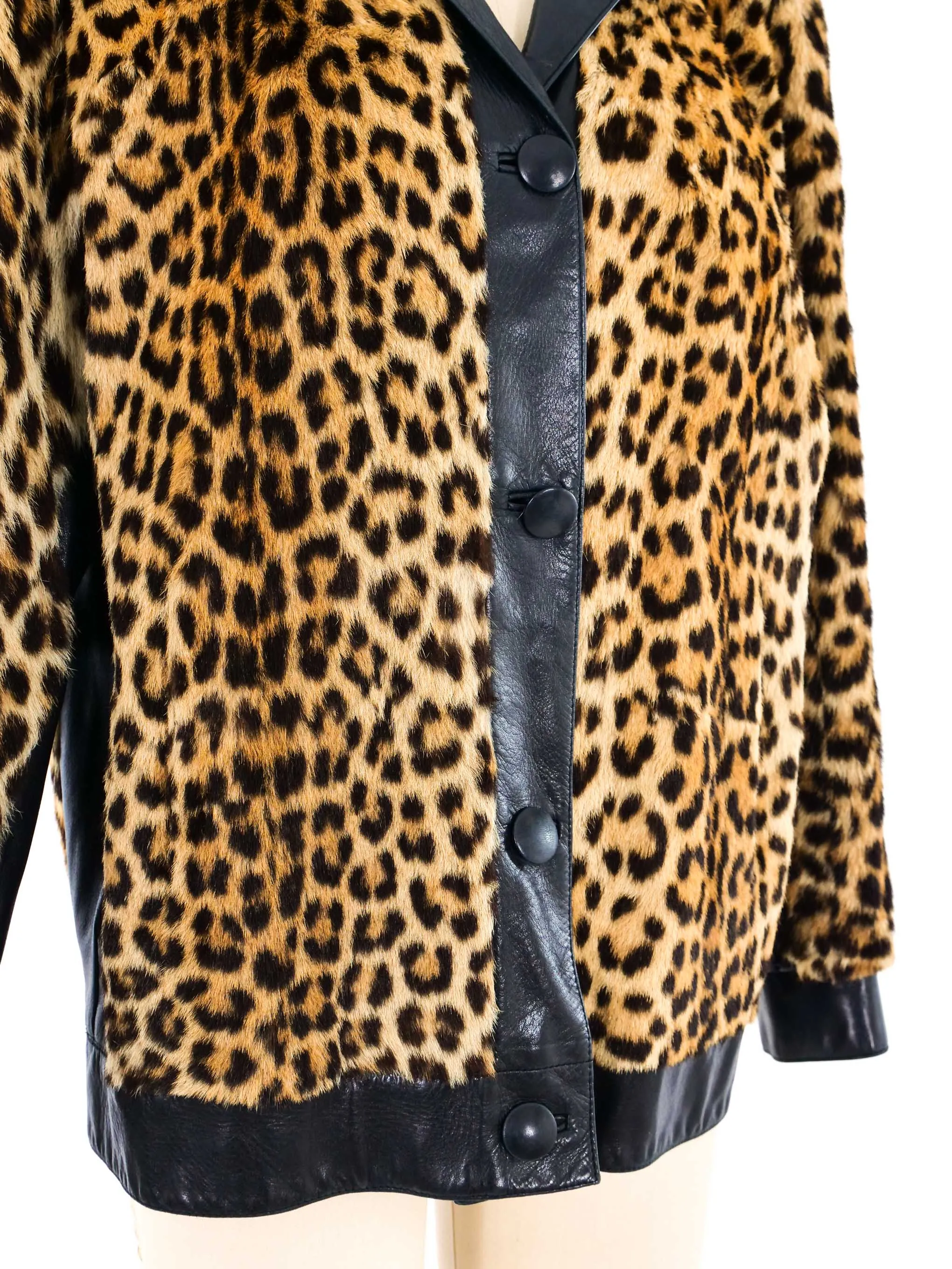 Gianfranco Ferre Spotted Fur Jacket