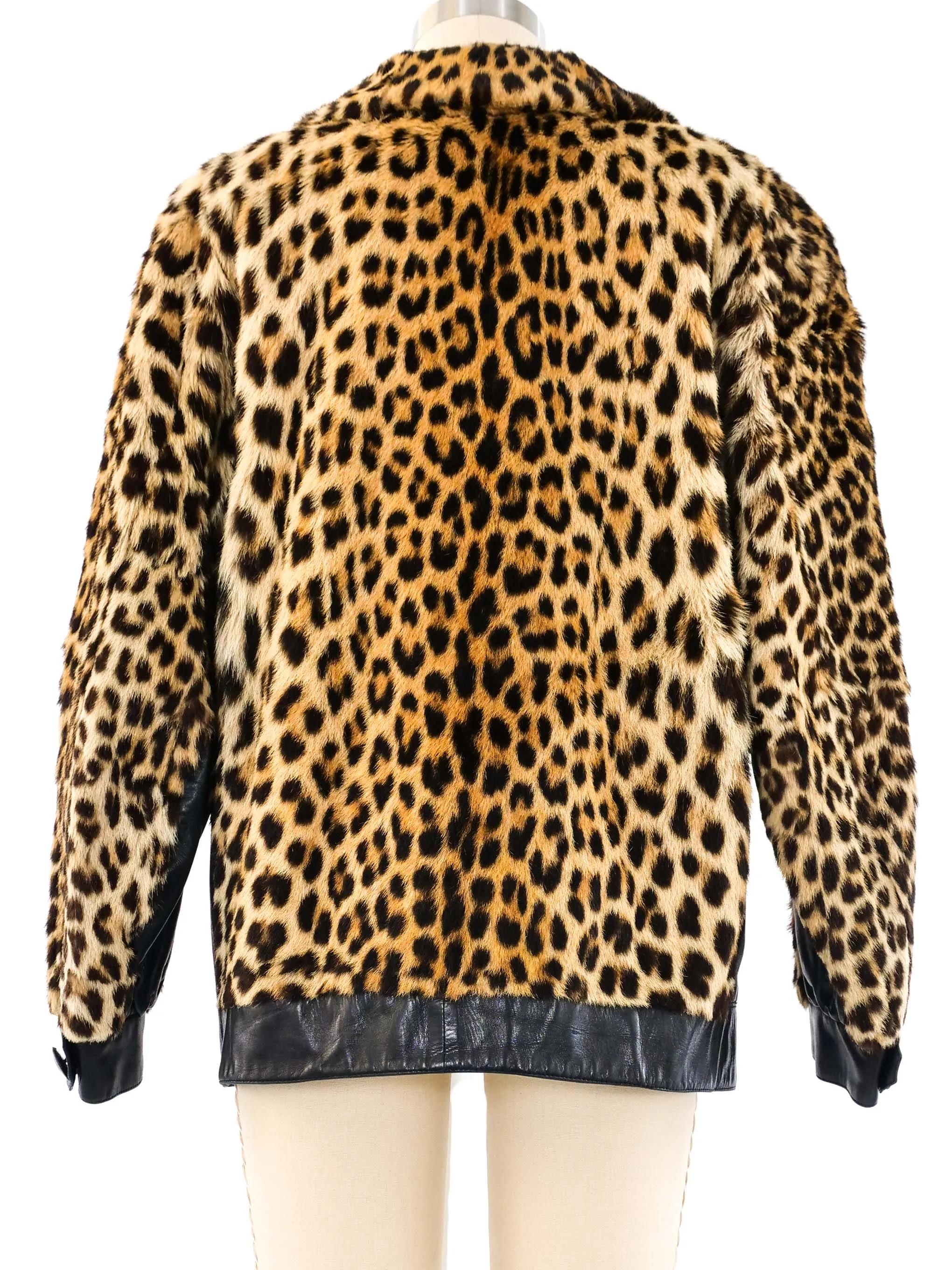 Gianfranco Ferre Spotted Fur Jacket