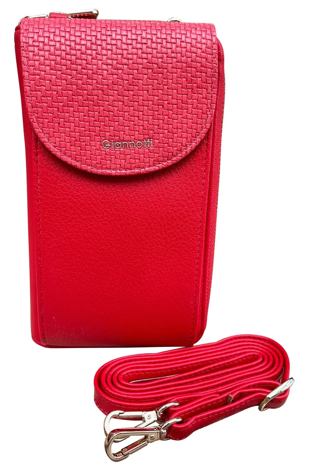 Gianotti Larissa Woven Crossbody Wallet/Phone Bag 00336V