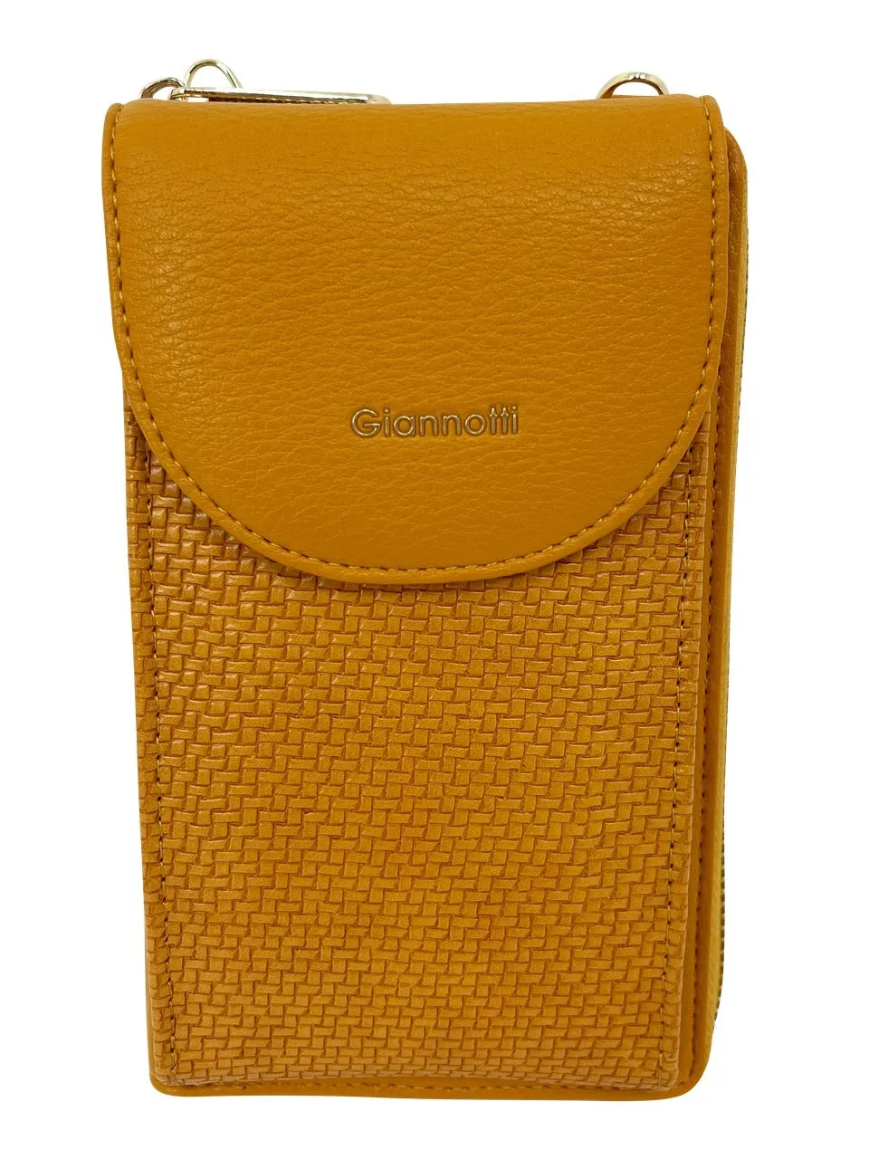 Gianotti Larissa Woven Crossbody Wallet/Phone Bag 00336V