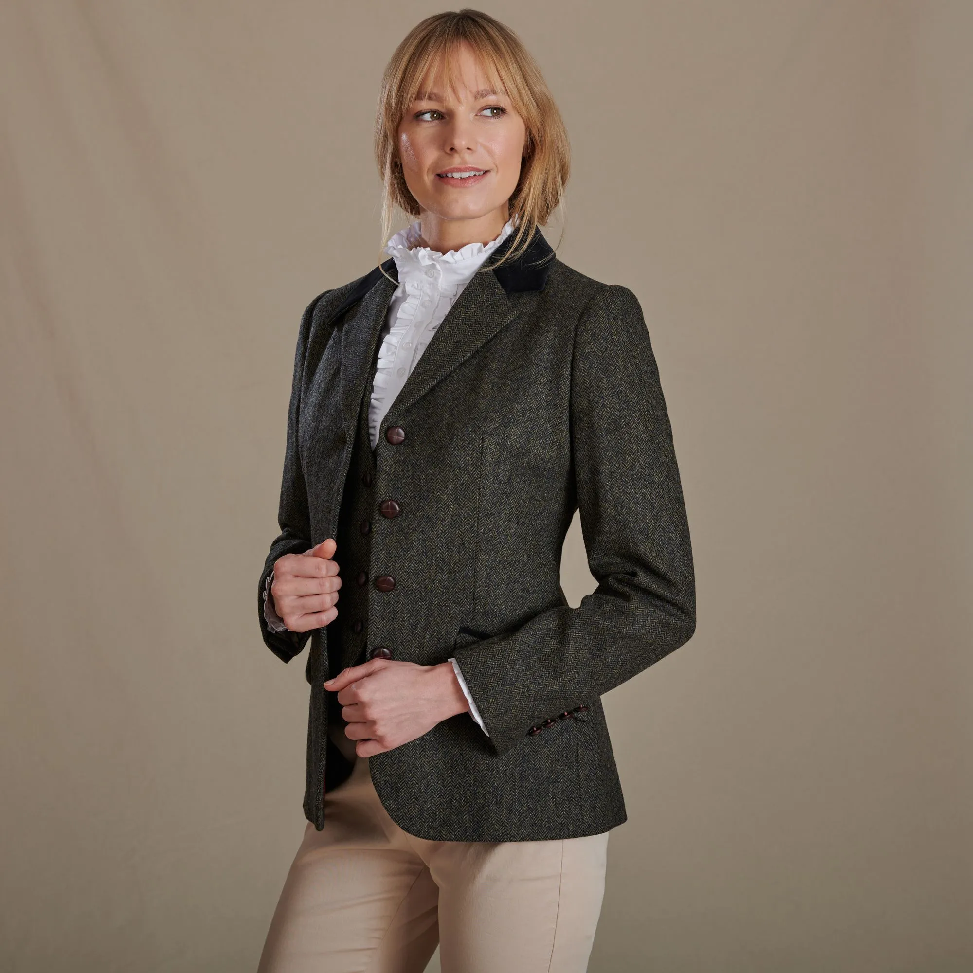 Green Wetherby Tweed Jacket