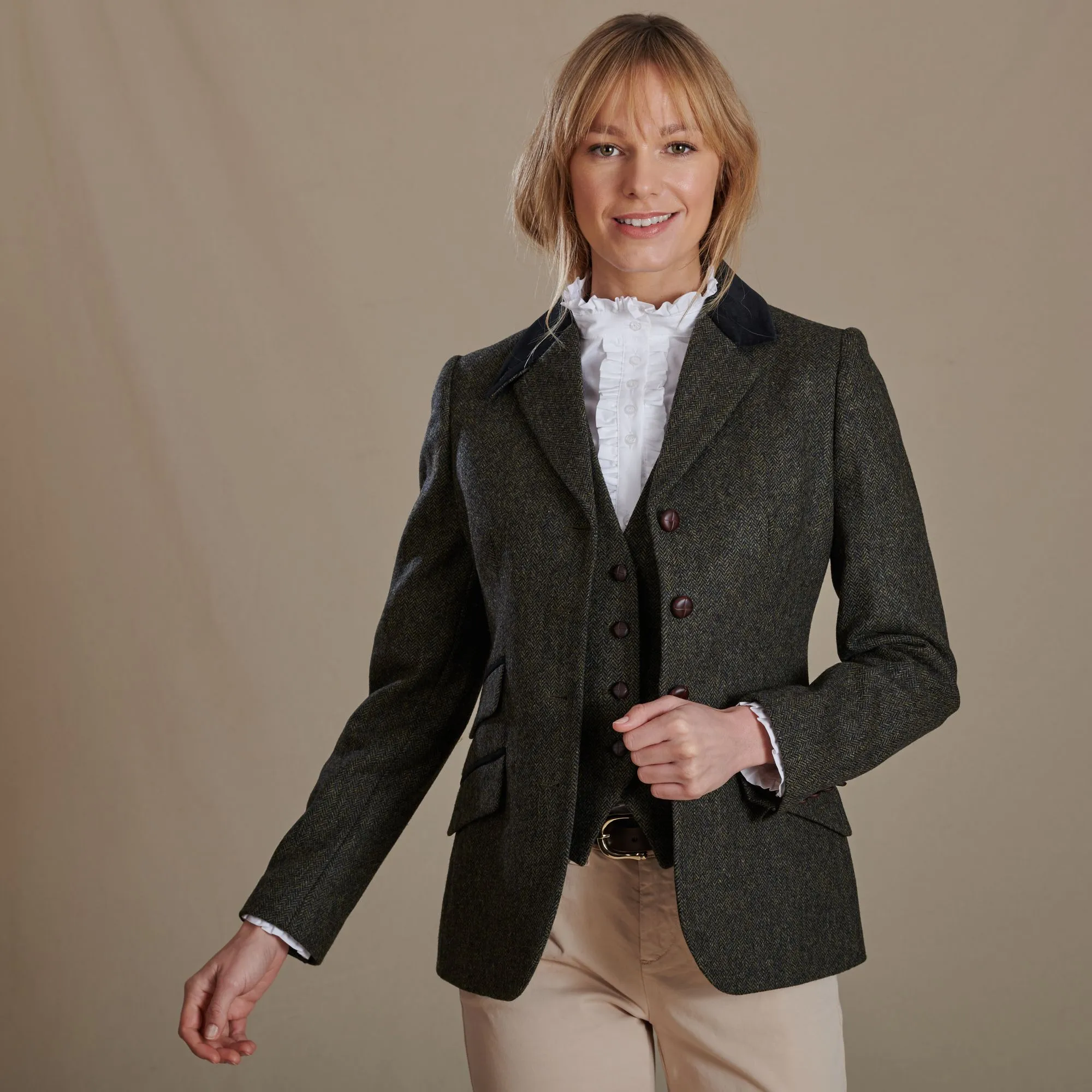 Green Wetherby Tweed Jacket