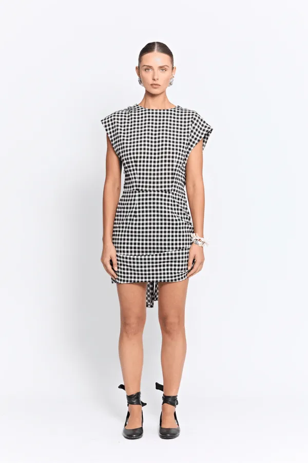 Gwen Mini Dress Check