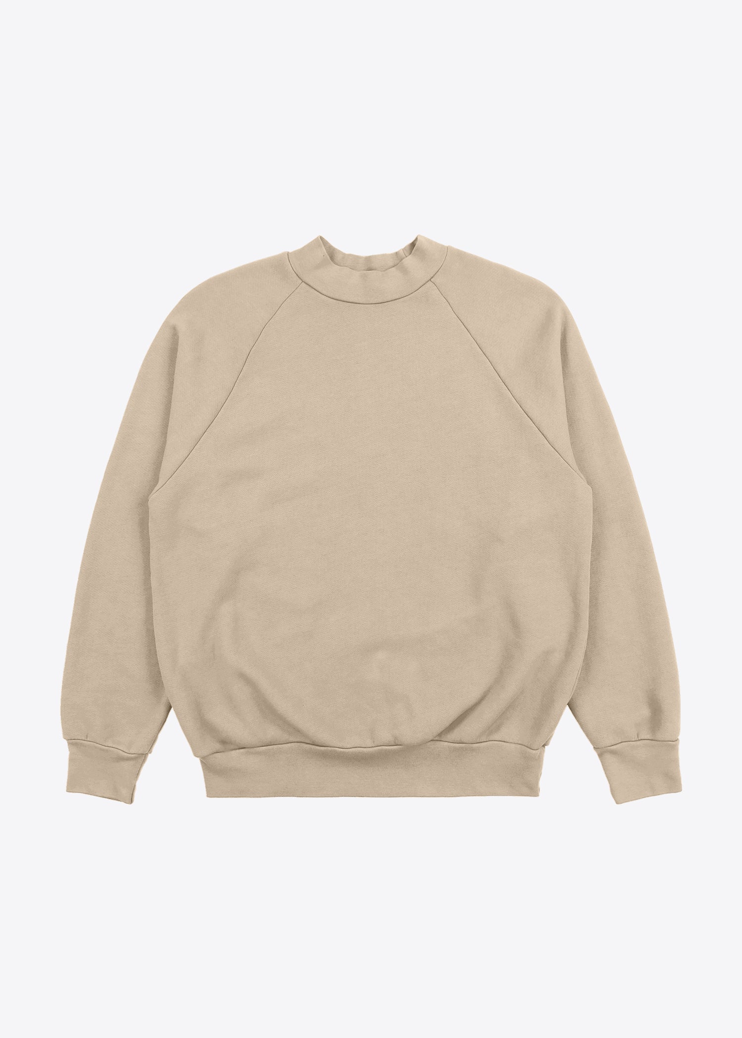 Heavyweight Mock Neck Raglan