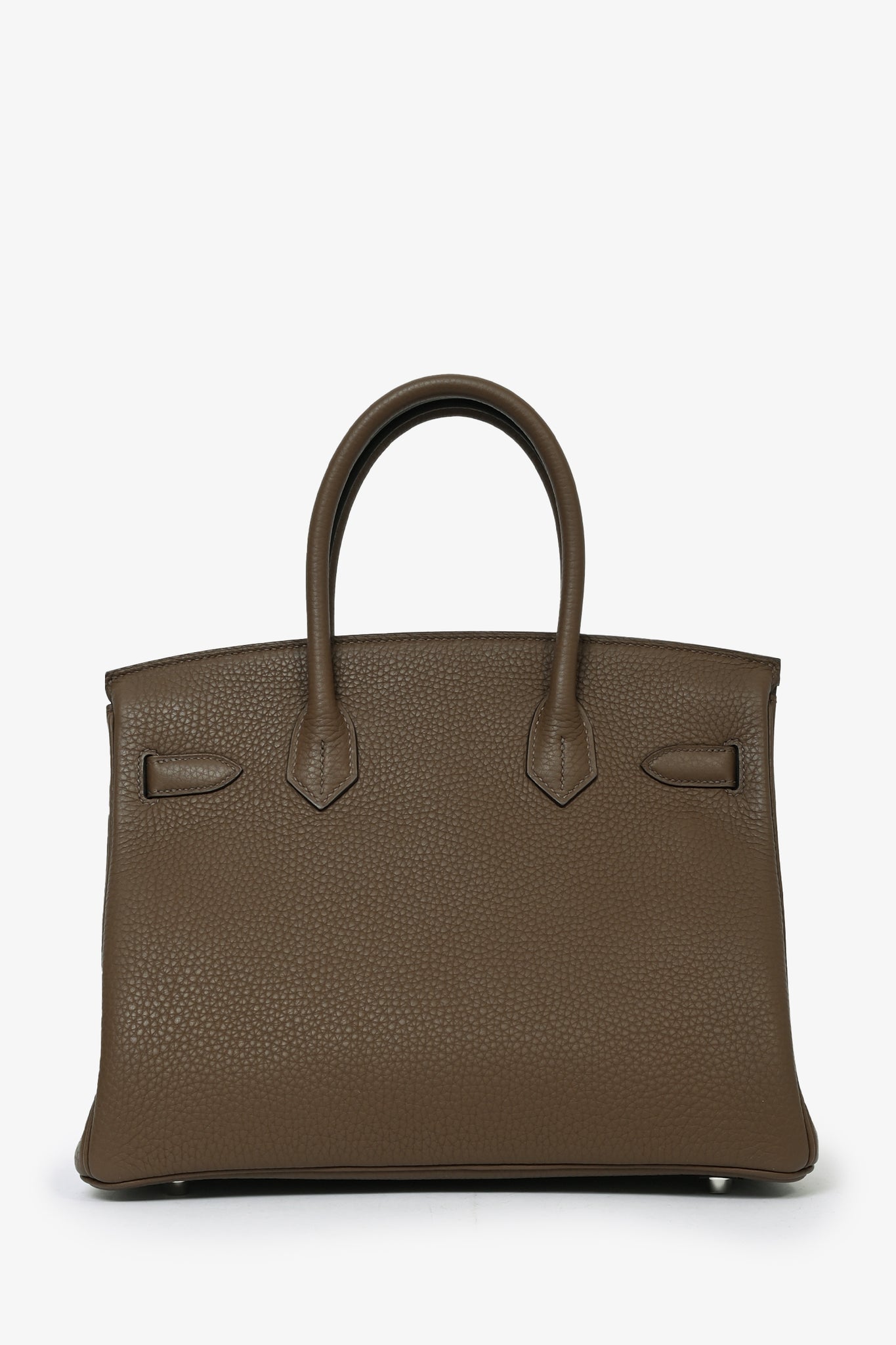 Hermes 2019 Etoupe Clemence Leather Birkin 30