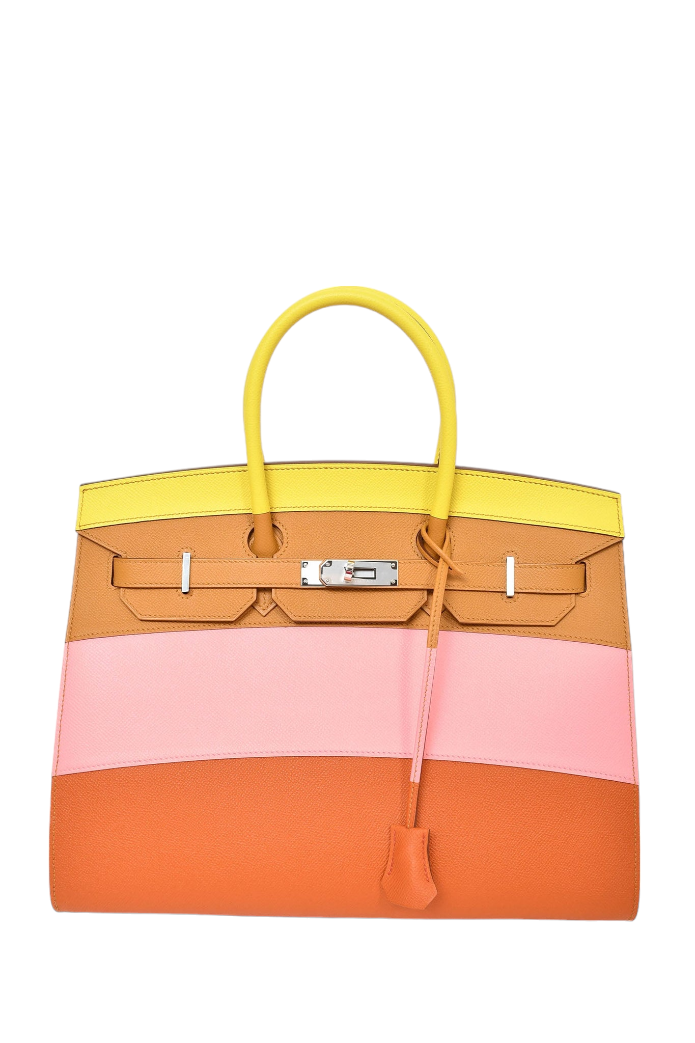 Hermes 2020 Sunrise Epsom Leather Sellier Birkin 35