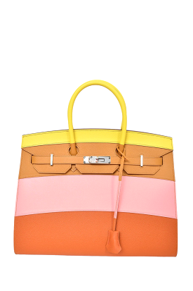 Hermes 2020 Sunrise Epsom Leather Sellier Birkin 35