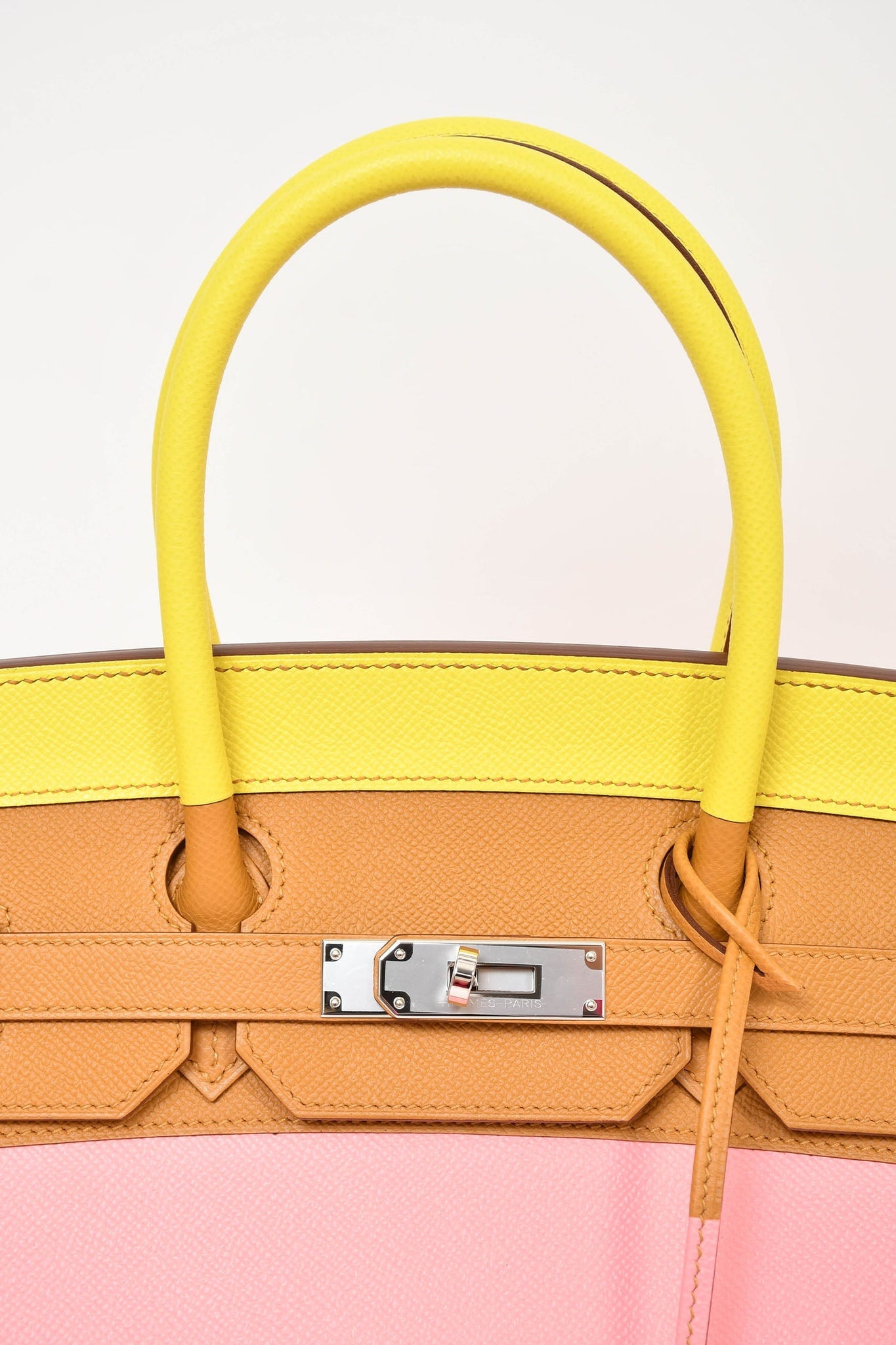 Hermes 2020 Sunrise Epsom Leather Sellier Birkin 35