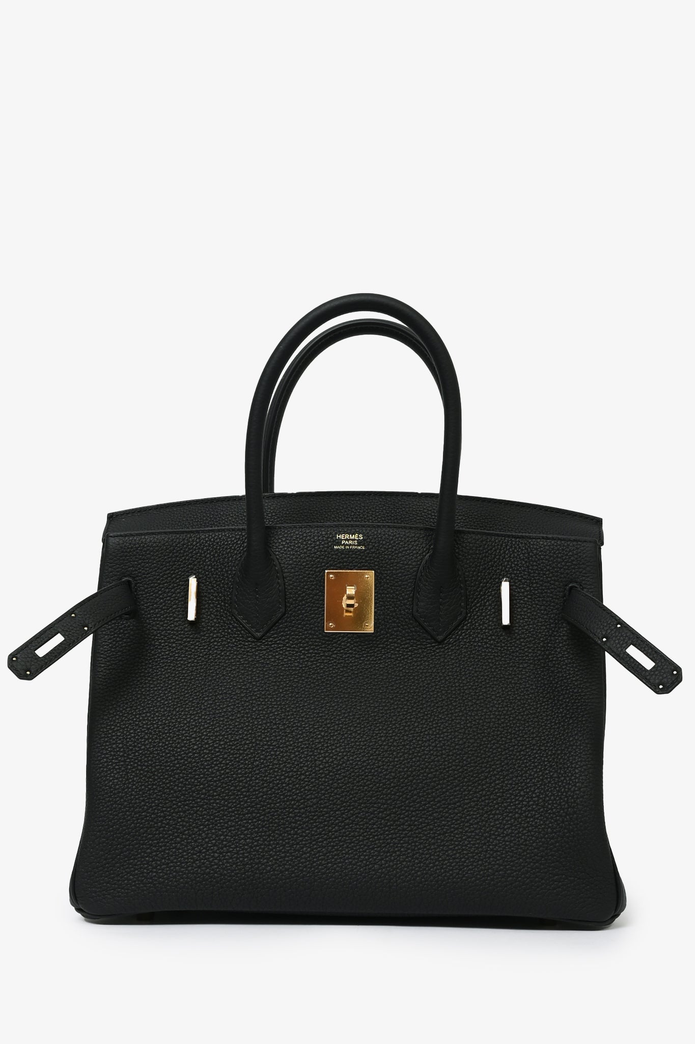 Hermes 2021 Black Togo Leather Birkin 30