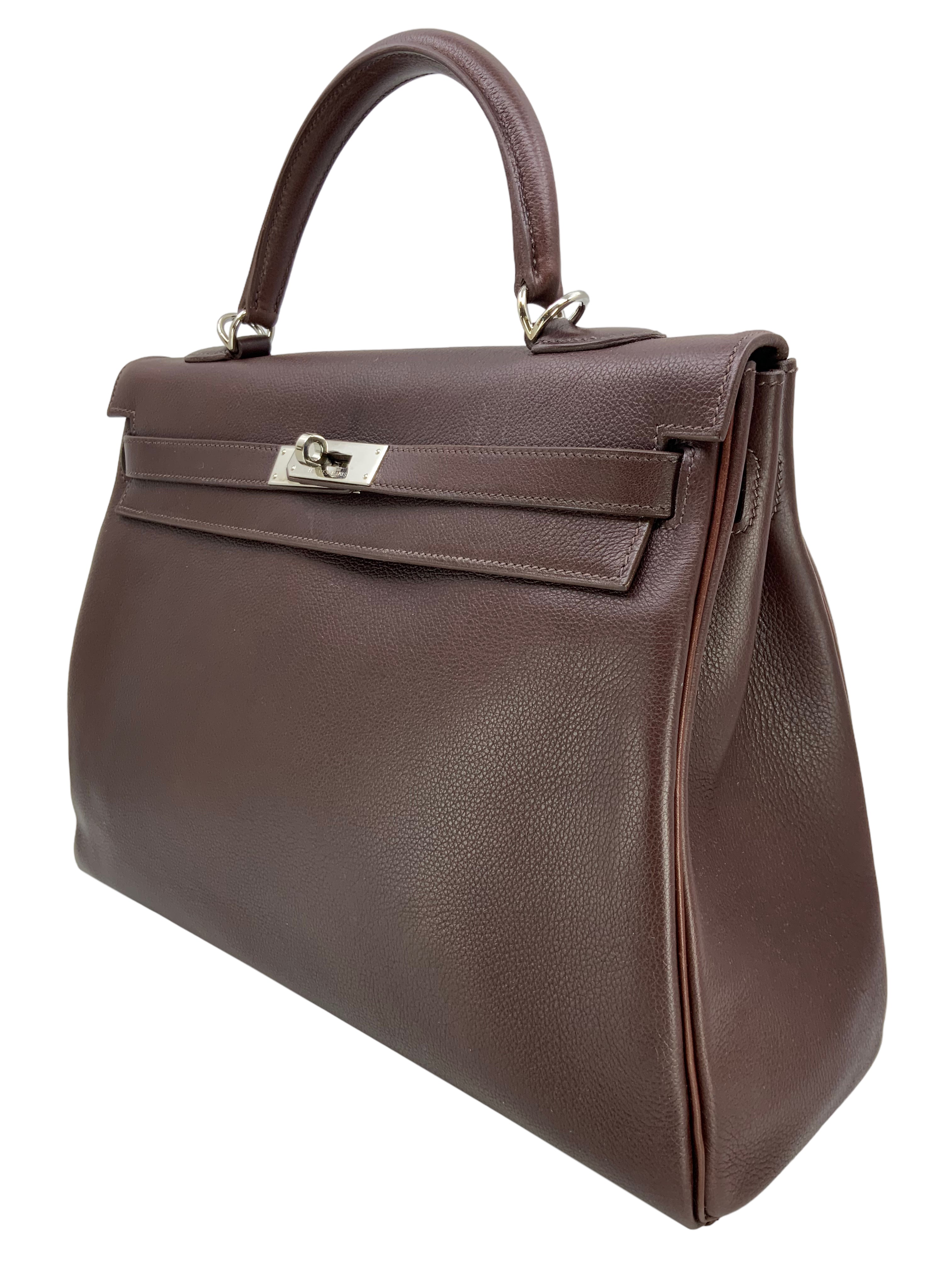 HERMES Clemence Kelly Retourne 35 Bag