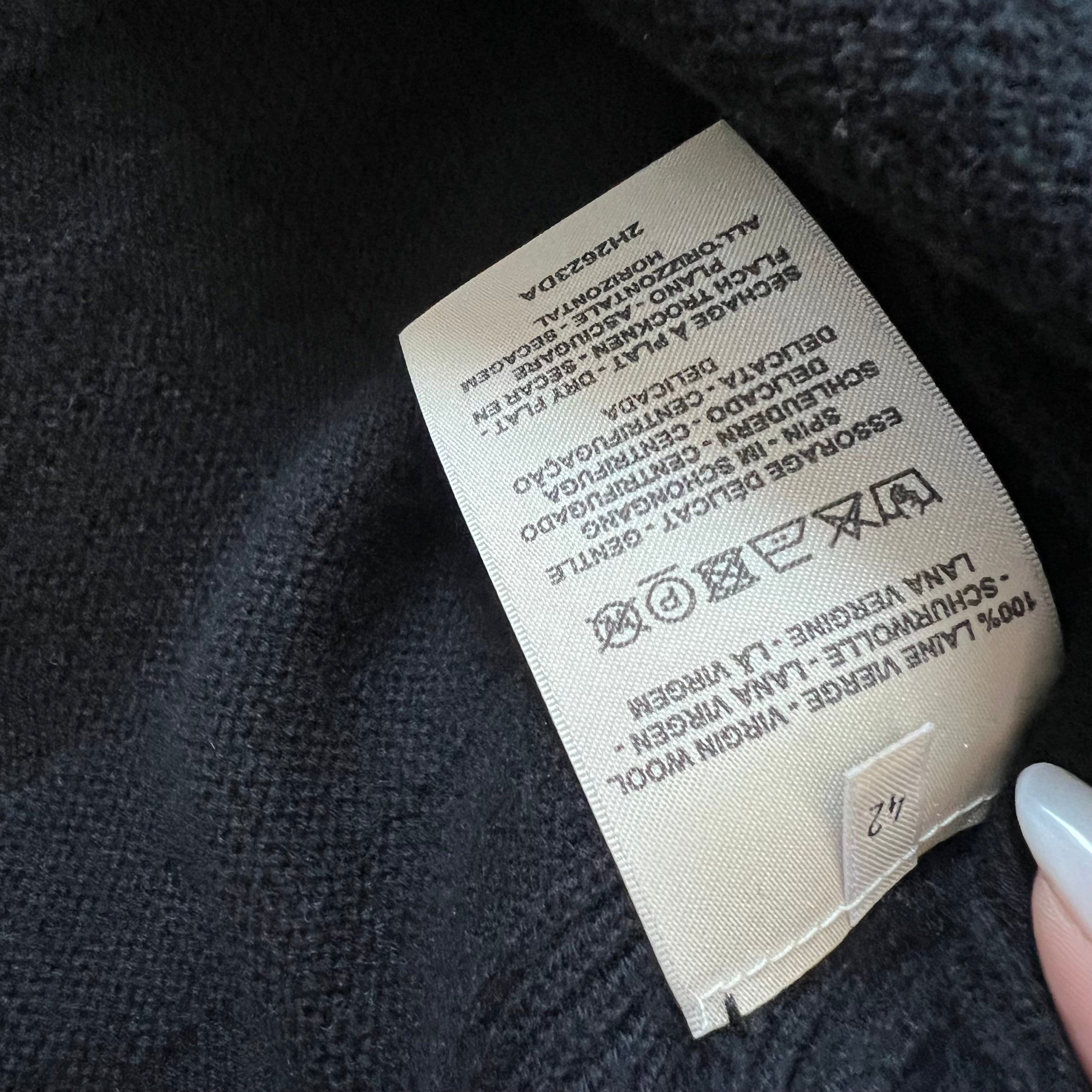 Hermes “H Long Sleeve V Neck Sweater