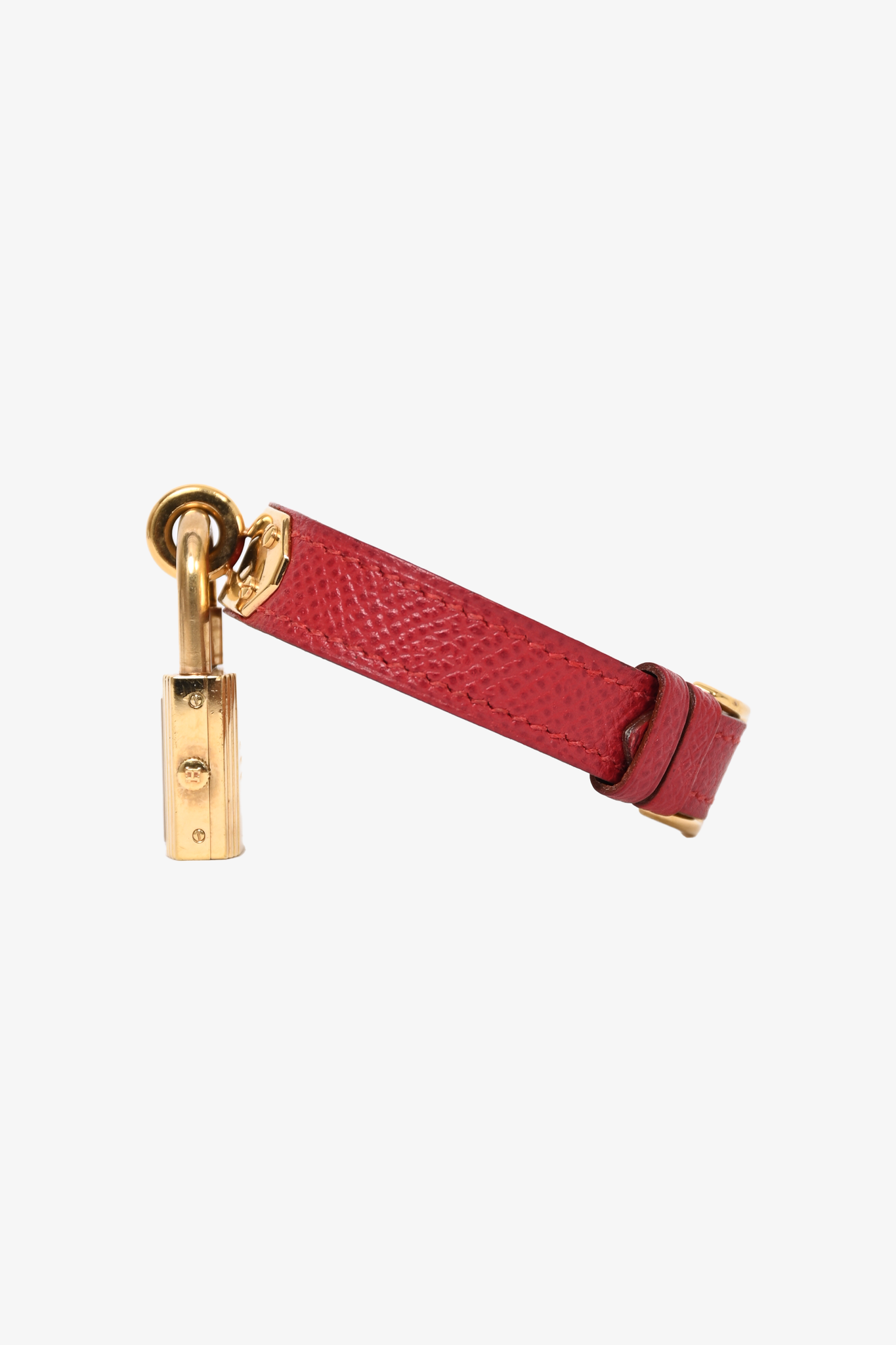 Hermes Red Leather Kelly Watch