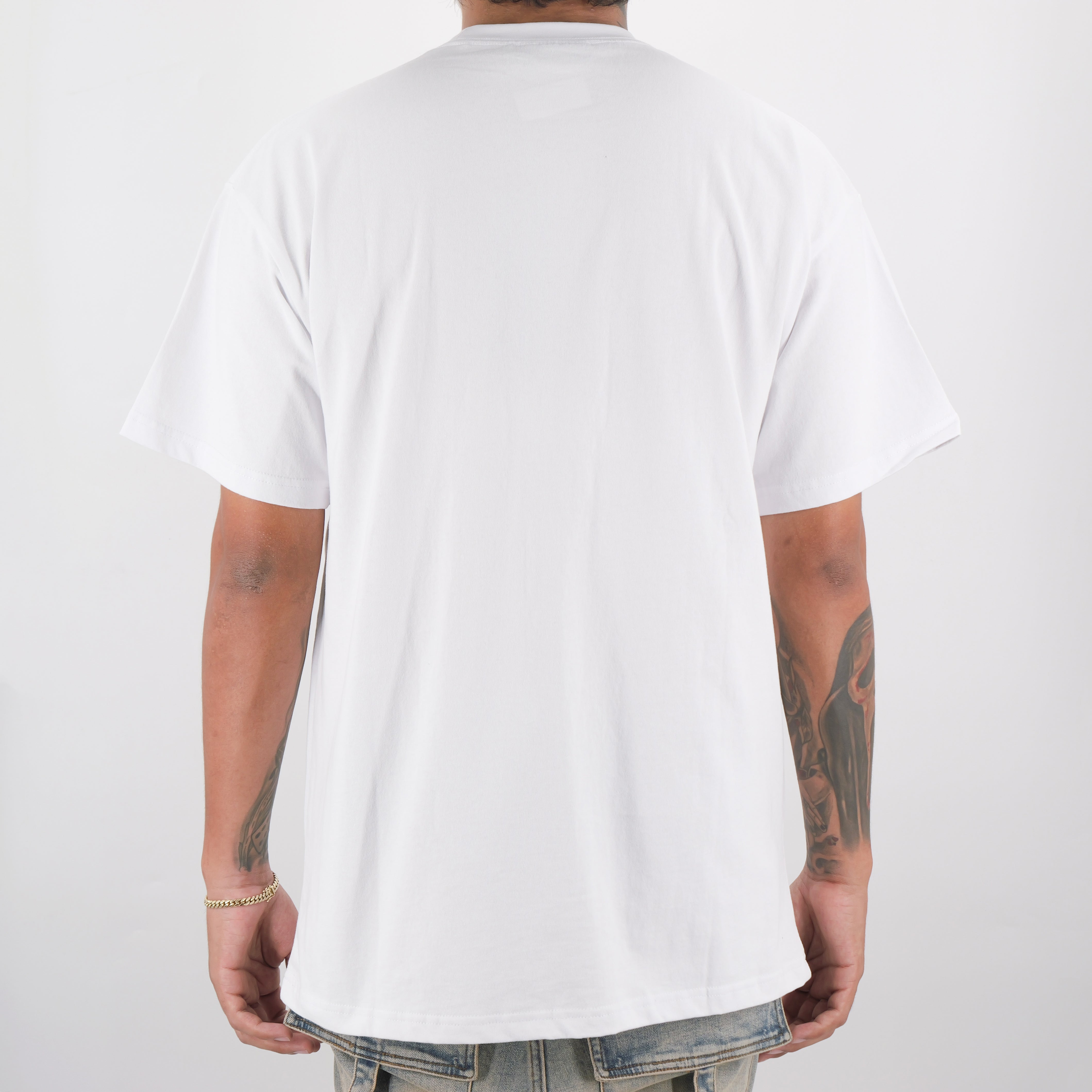 JUST THE LOGO TEE WHITE