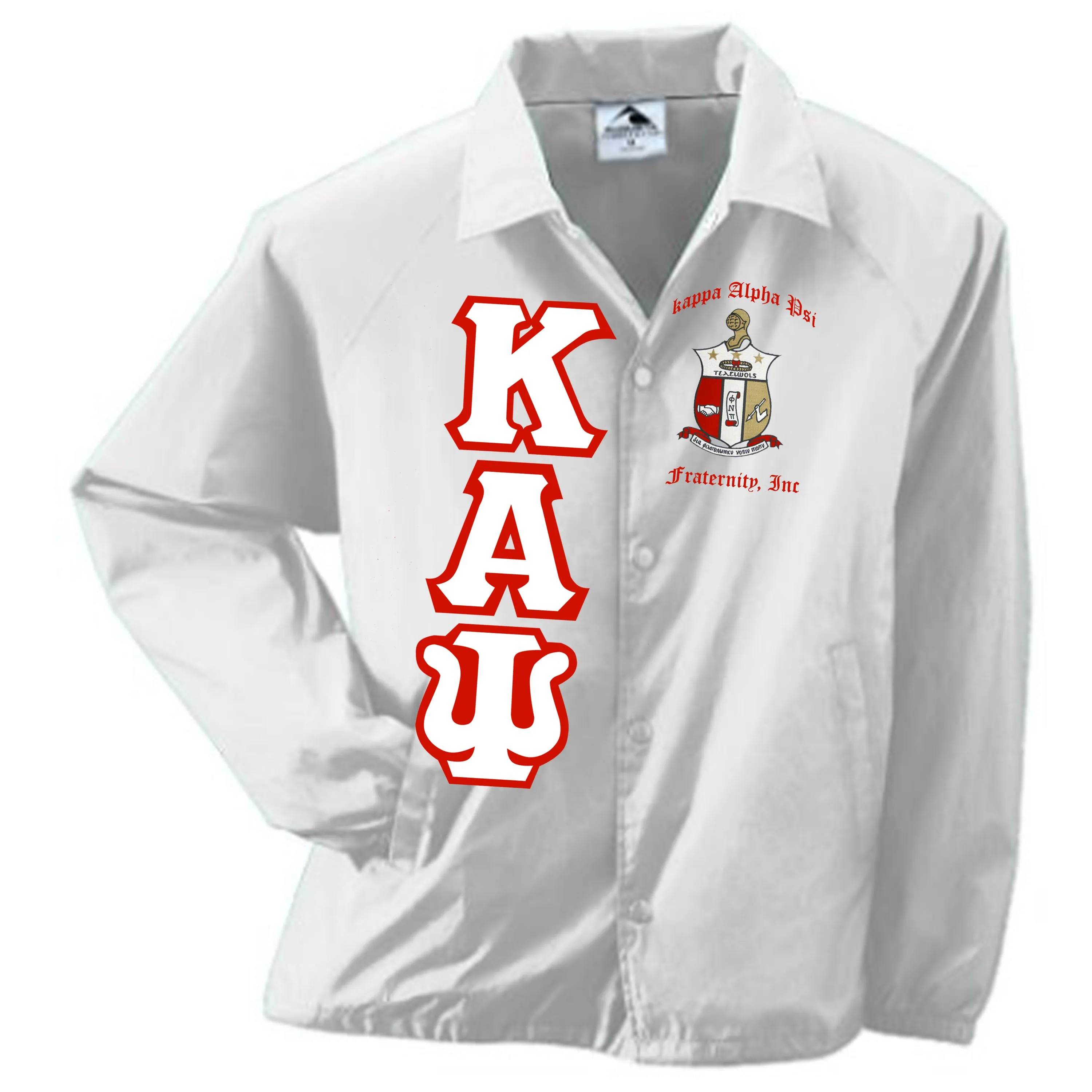 Kappa Alpha Psi Crossing Jacket Crest&Letters