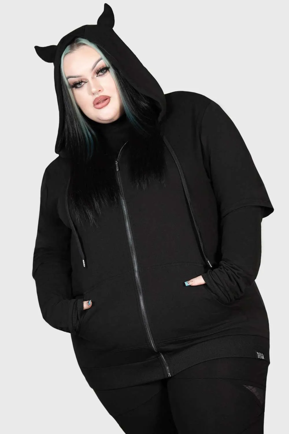 Killstar - Watch the Skies Hoodie PLUS | Dark Ages