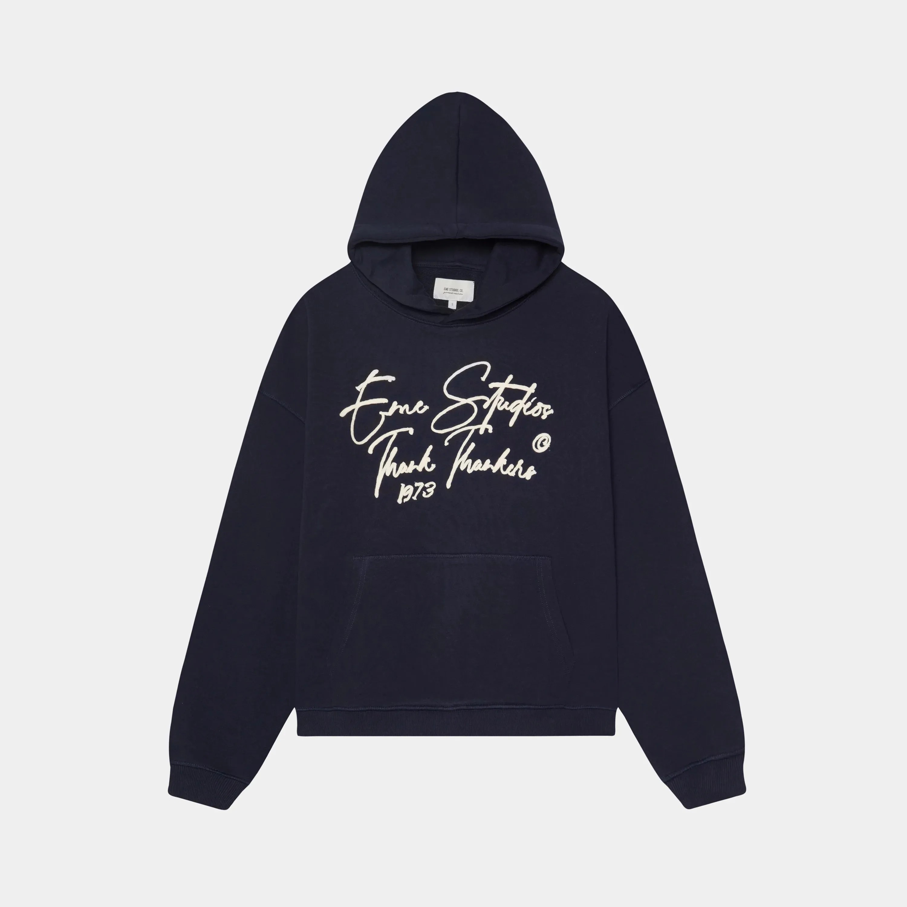 Knot Dark Navy Oversized Hoodie