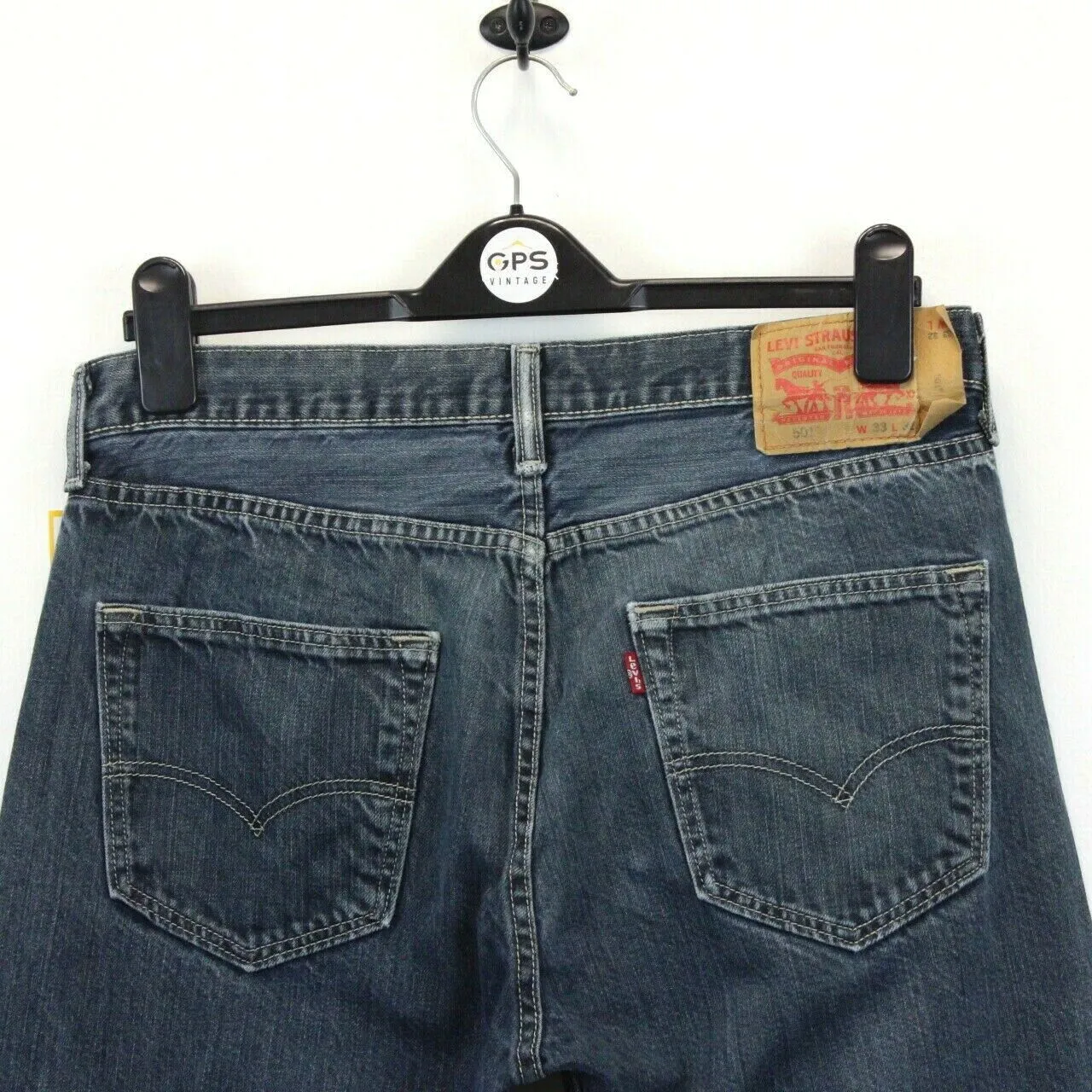 LEVIS 501 Jeans Mid Blue | W33 L32