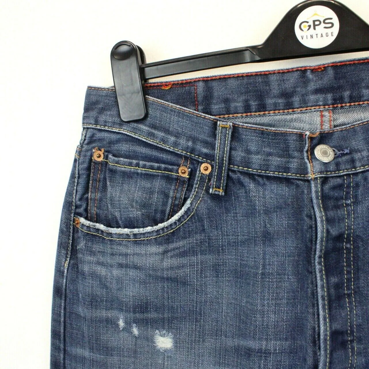 LEVIS 501 Jeans Mid Blue | W34 L32