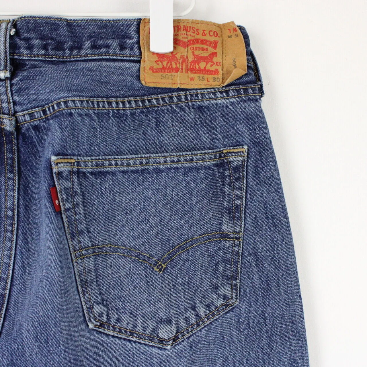 LEVIS 501 Jeans Mid Blue | W35 L28