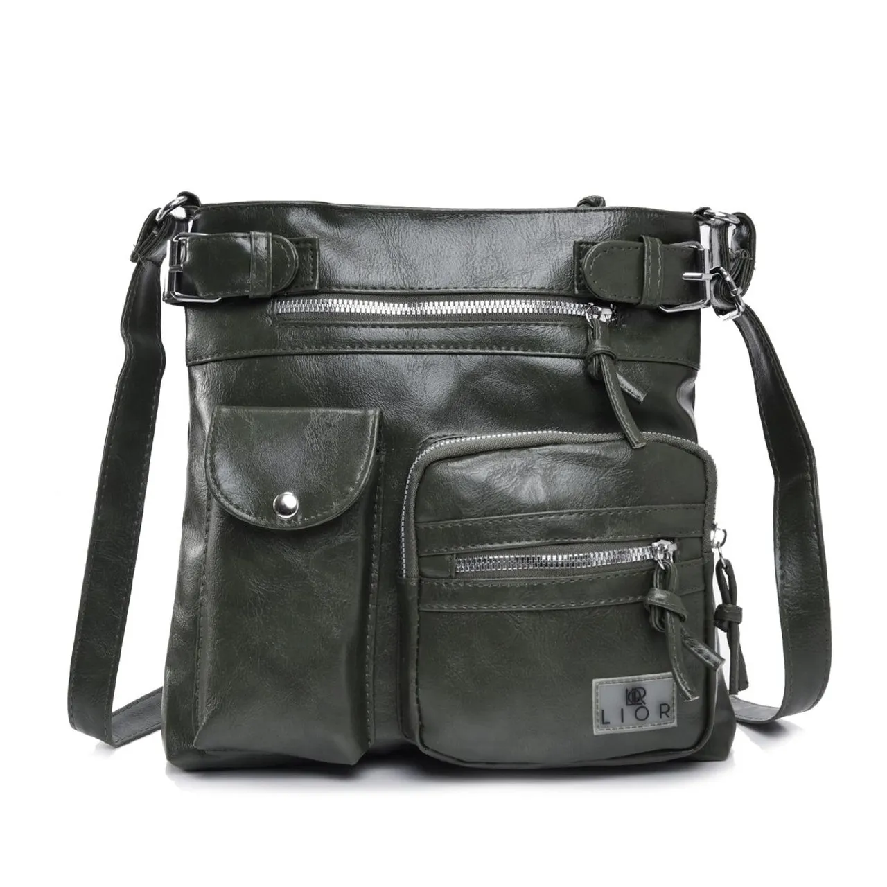 Lior™ Multi-Pocket Crossbody Bag