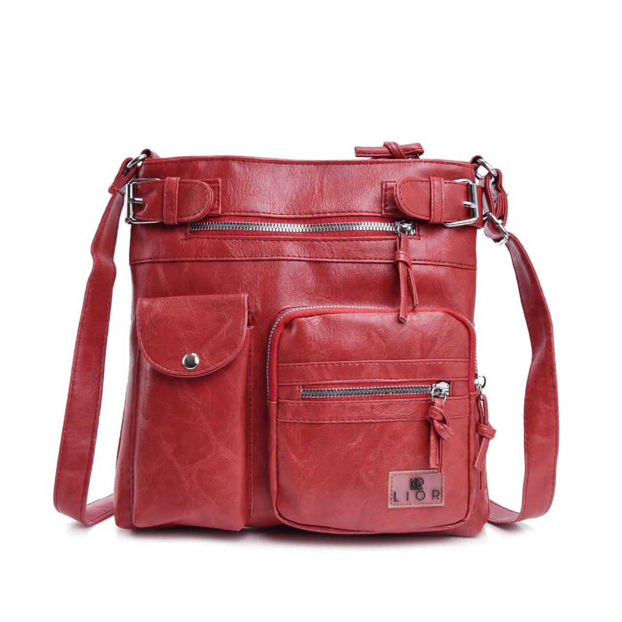 Lior™ Multi-Pocket Crossbody Bag