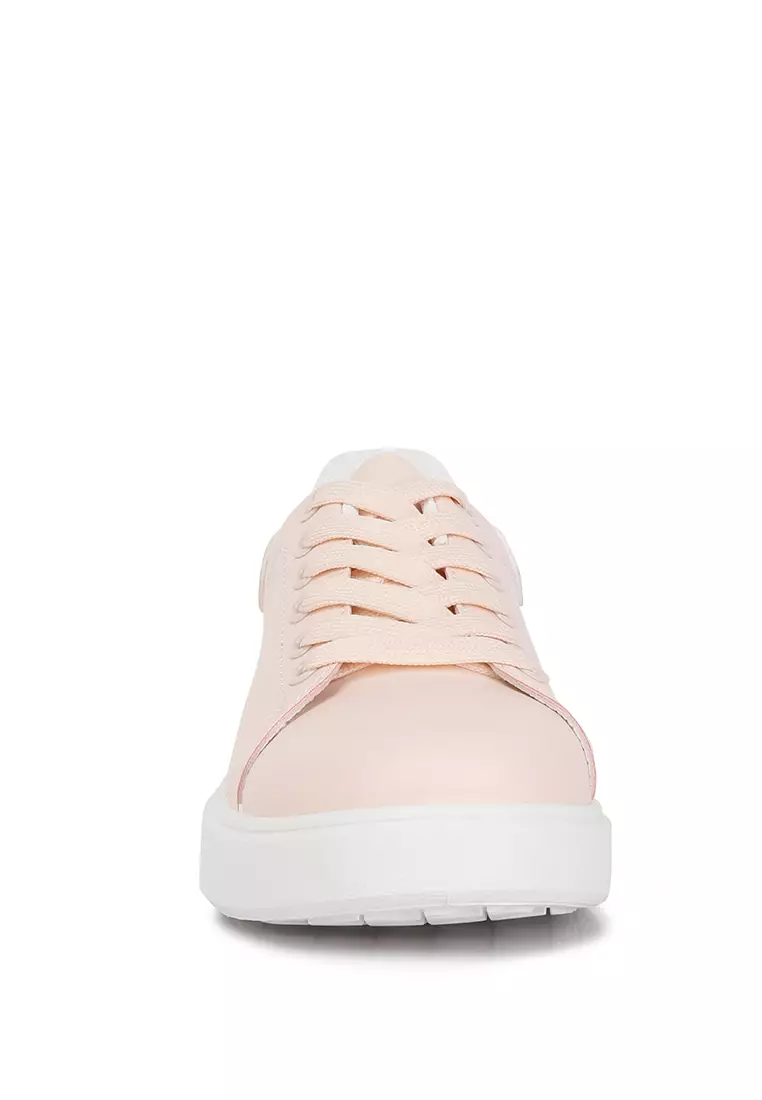 London Rag Pink Contrasting Back Panel Sneakers