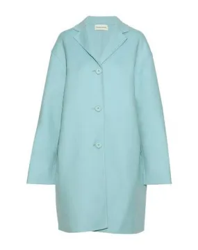 Mansur Gavriel Women Coat Sky blue 12 UK