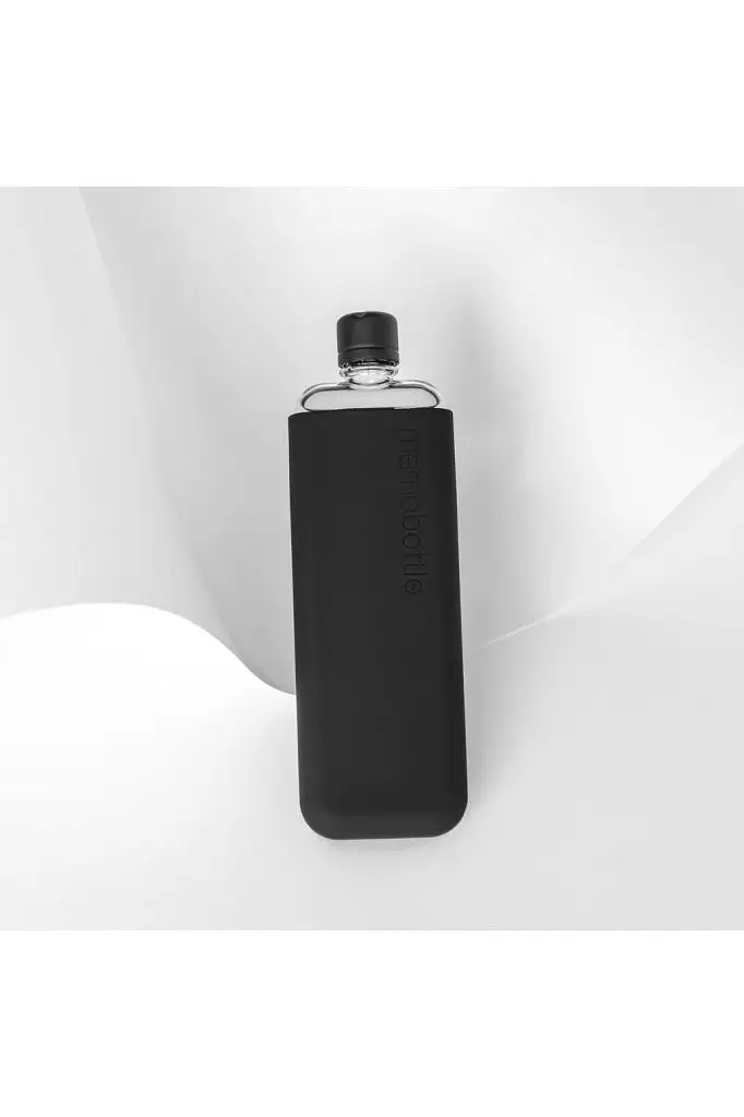 Memobottle - Slim Silicone Sleeve - Black