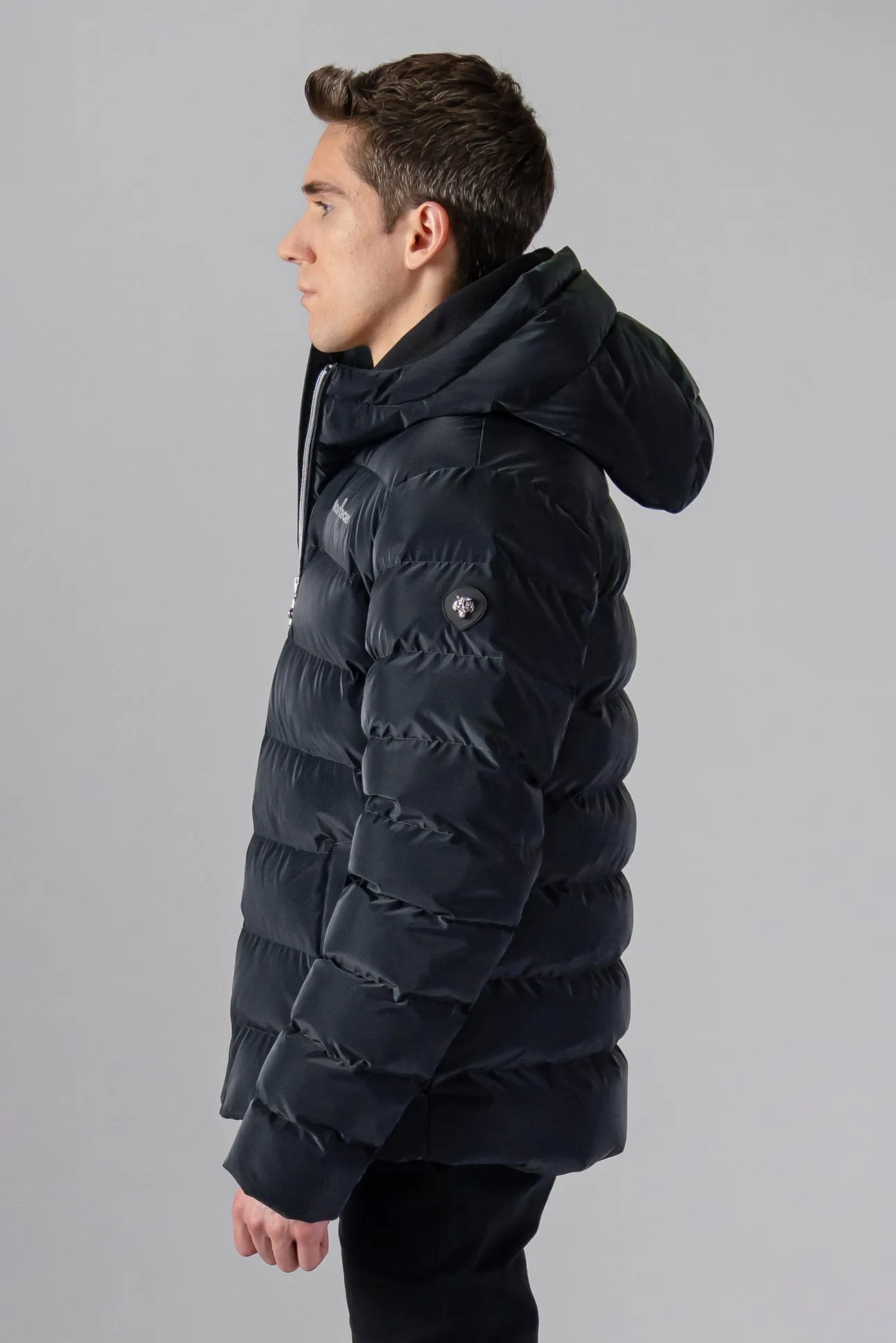 MEN'S MEDIUM WEIGHT SPARROW COAT - BLACK DIAMOND