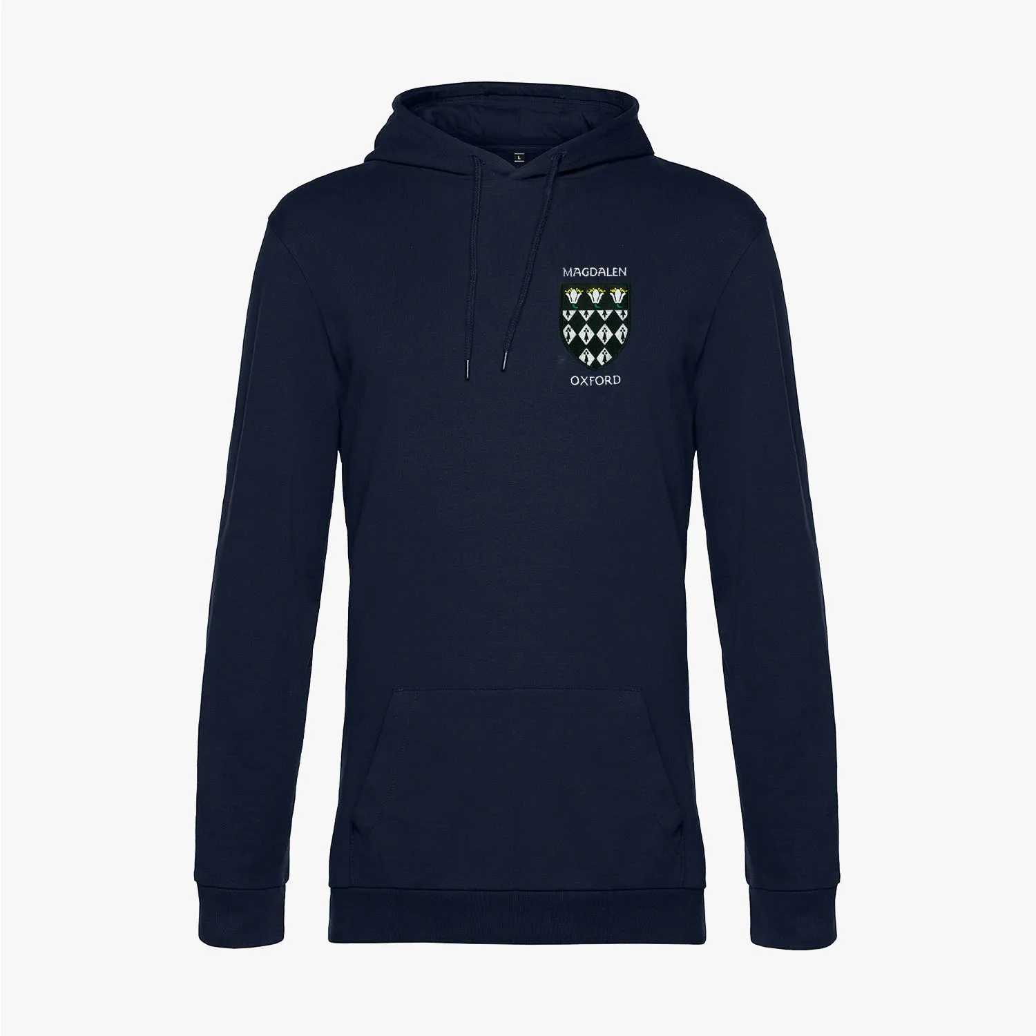 Men's Oxford College Organic Embroidered Hoodie