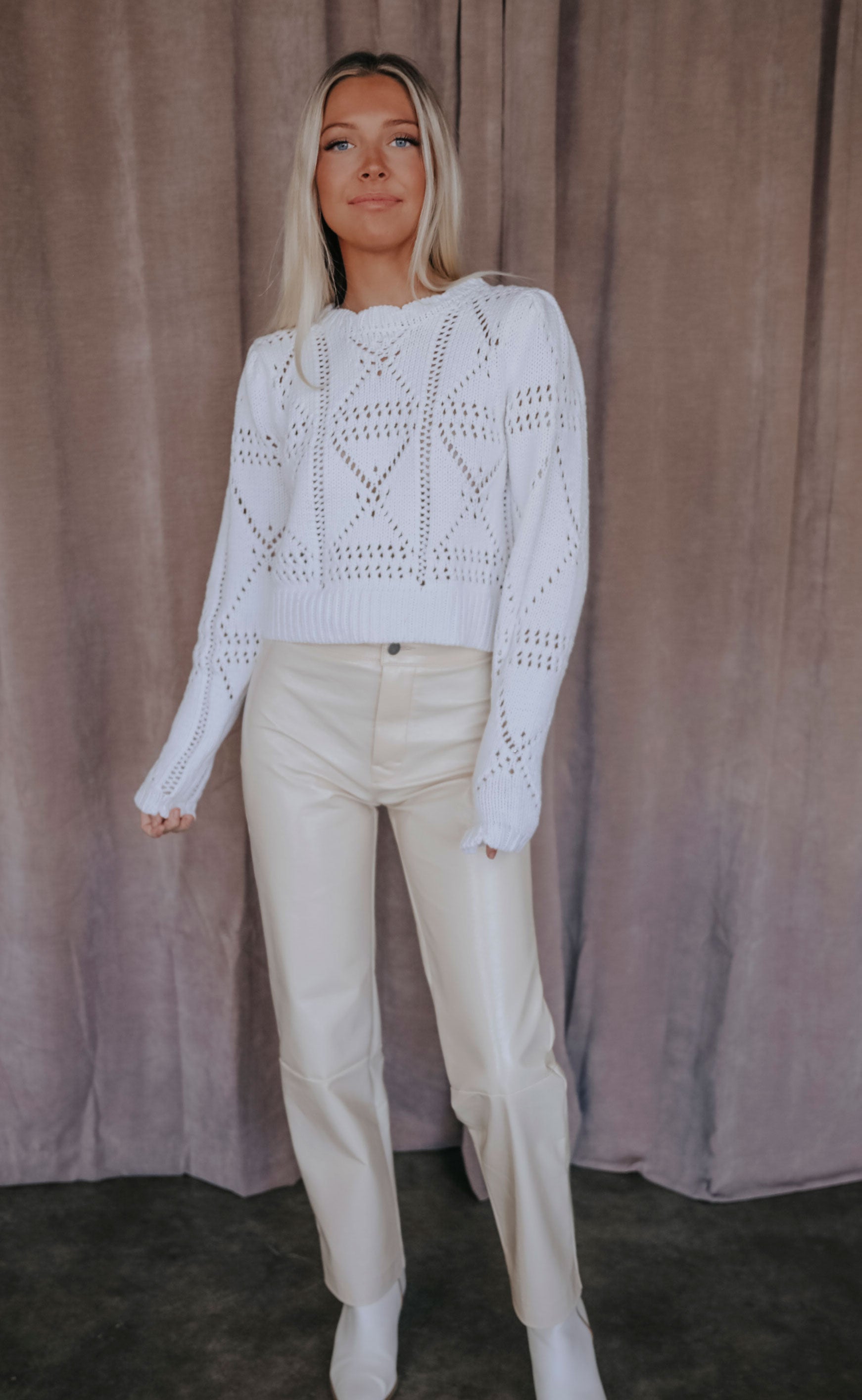 minkpink: cara crochet jumper