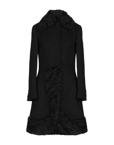 Moschino Women Coat Black 10 UK