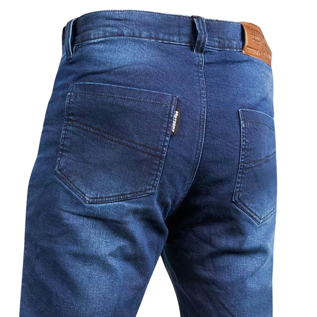 Moto Dry - Blue Stretch Denim Kevlar Jeans