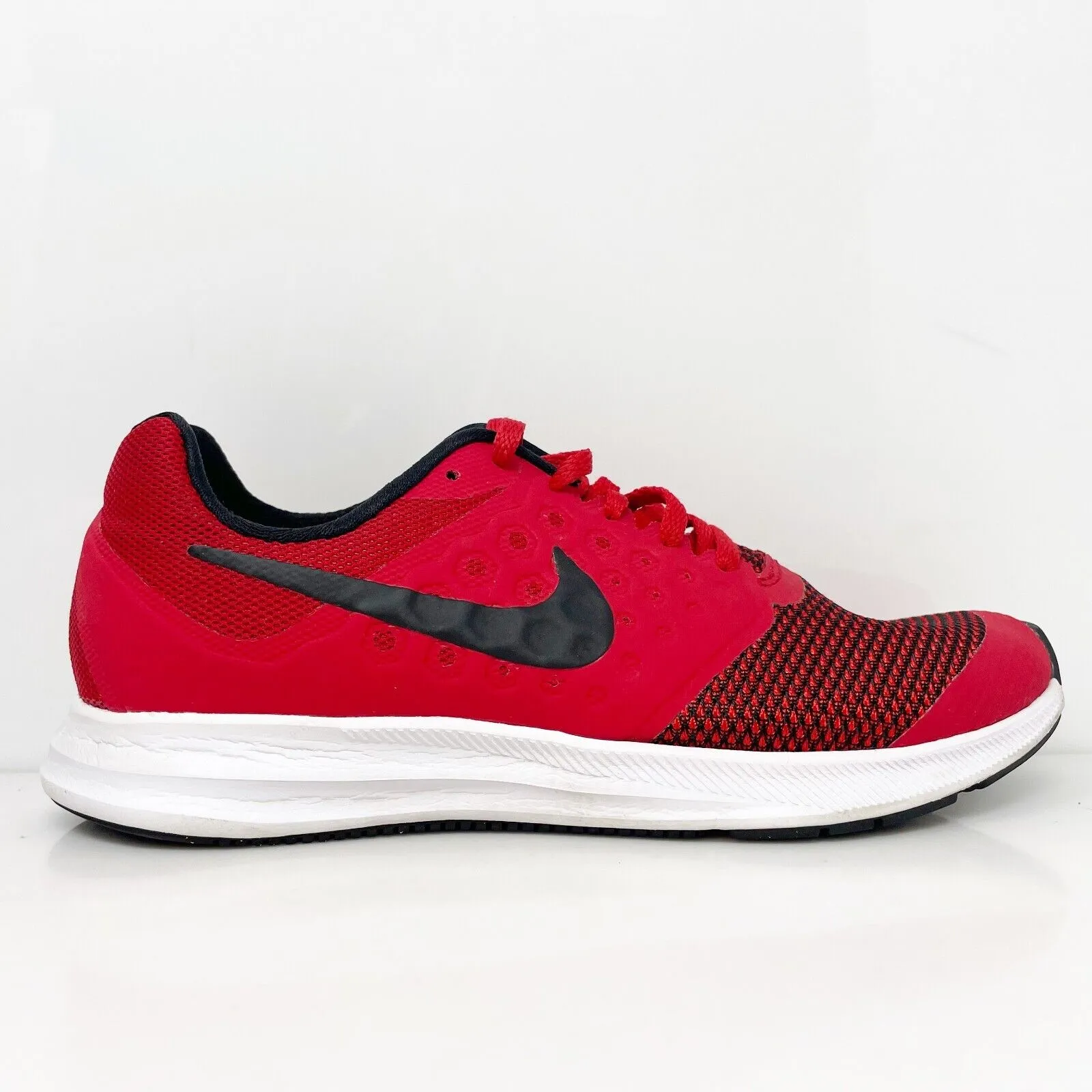 Nike Boys Downshifter 7 869969-600 Red Running Shoes Sneakers Size 5Y