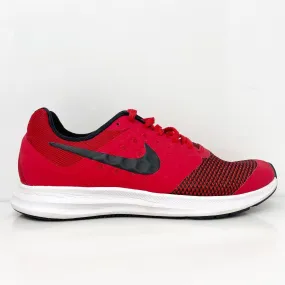 Nike Boys Downshifter 7 869969-600 Red Running Shoes Sneakers Size 5Y