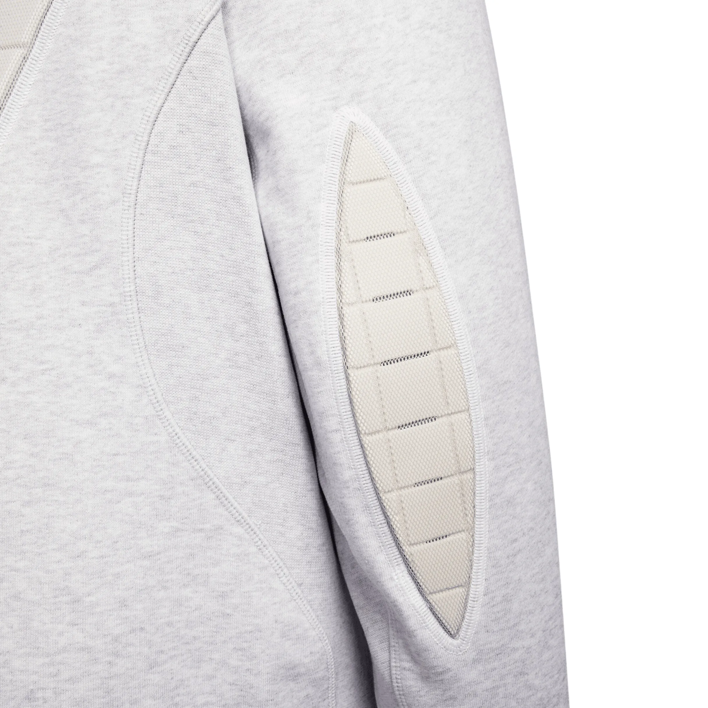 Nike ISPA Hoodie - Birch Heather/Pale Grey/Opti Yellow