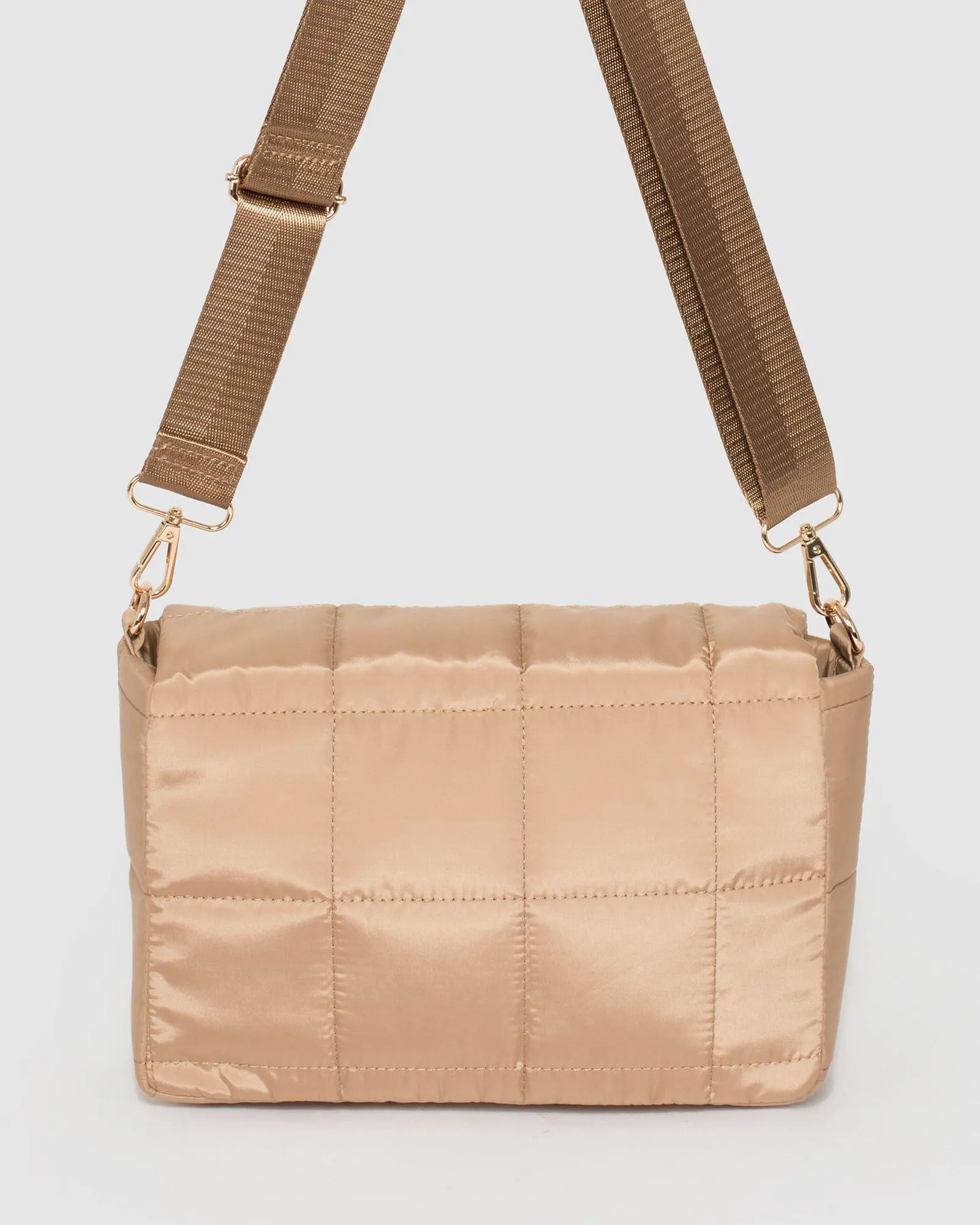 Nude Halia Quilt Crossbody Bag