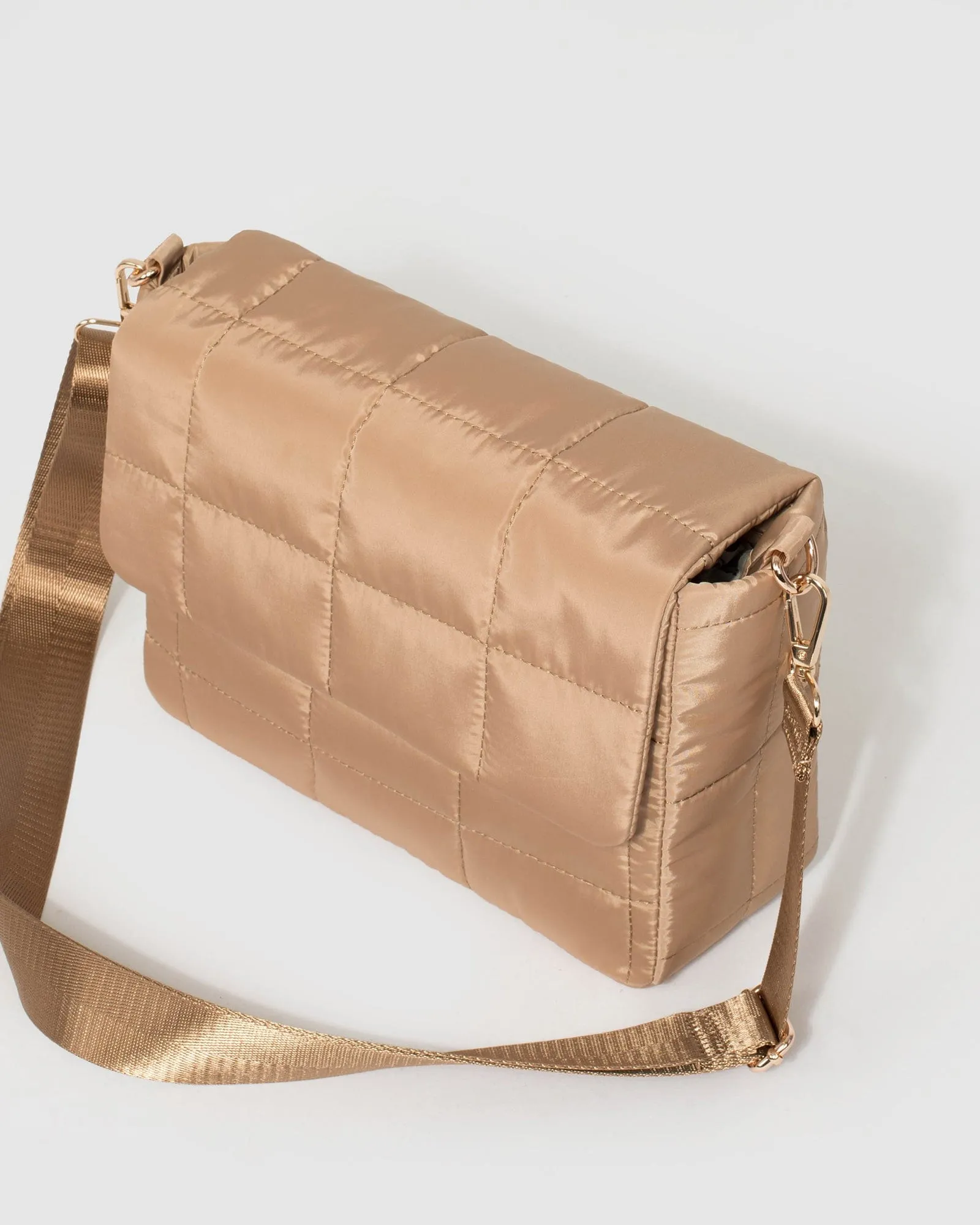 Nude Halia Quilt Crossbody Bag