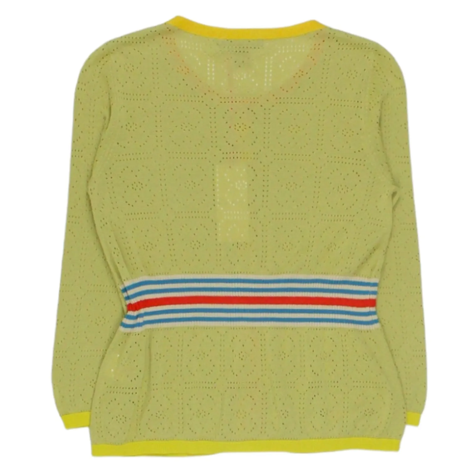 Orla Kiely Green Lace Cardigan