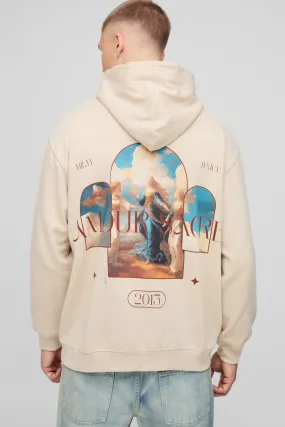 Oversized Amour 2013 Renaissance Graphic Hoodie