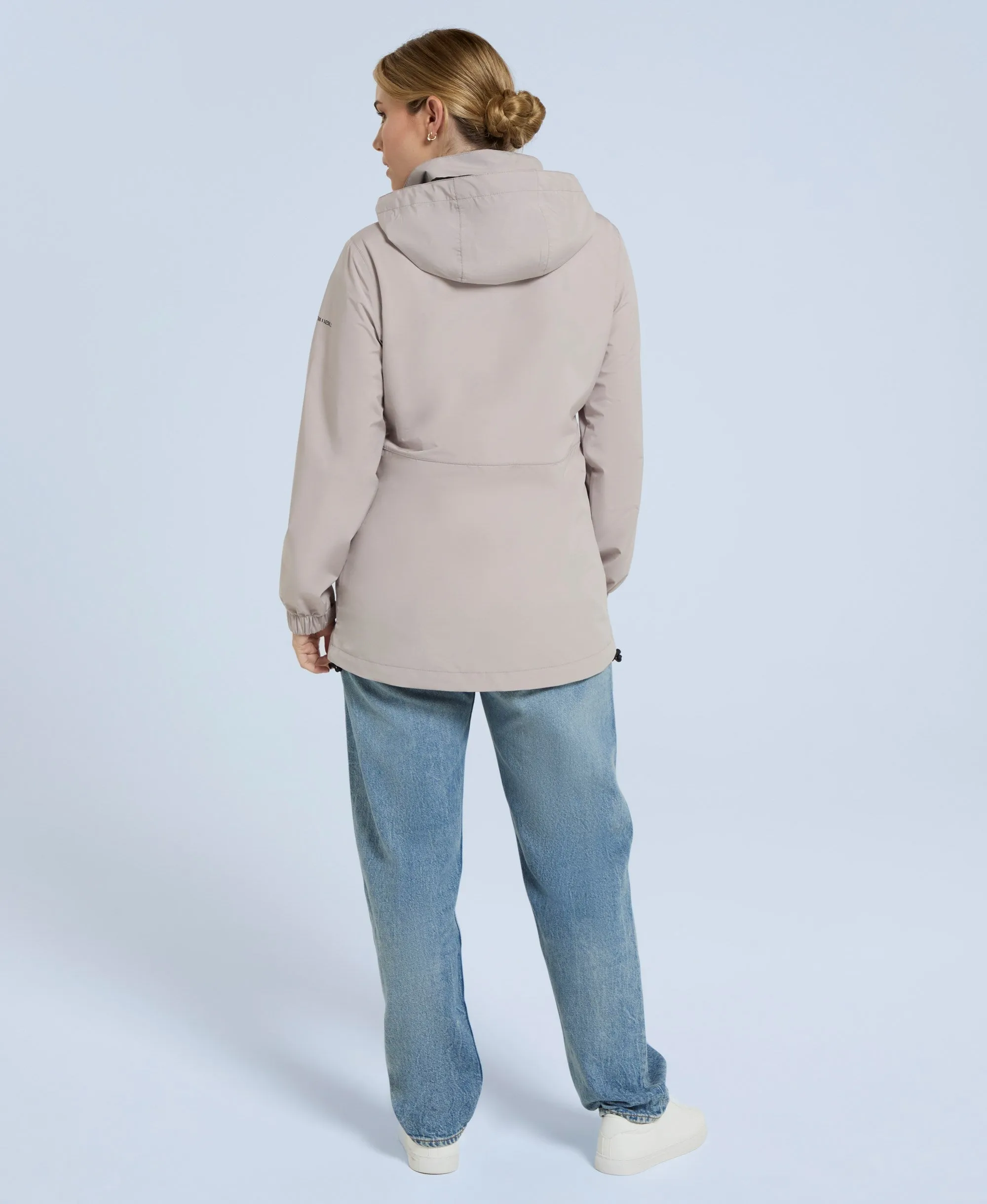 Pace Womens Packable Jacket - Light Beige