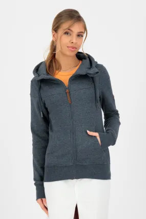 PalinaAK A Hooded Sweat Jacket  Dunkelblau