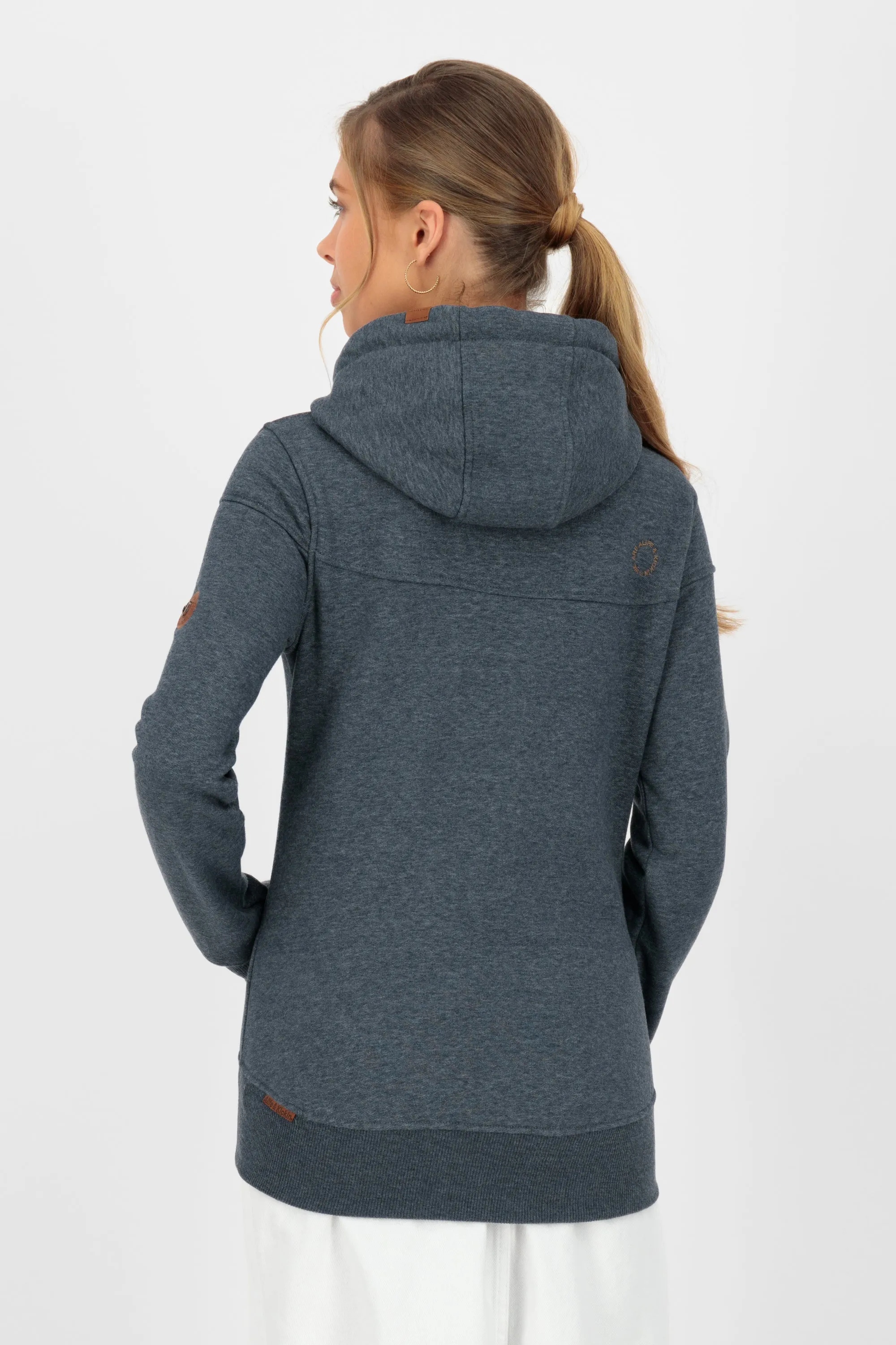 PalinaAK A Hooded Sweat Jacket  Dunkelblau