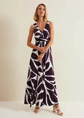 Palmer Leaf Maxi Dress by Phase Eight | Look Again