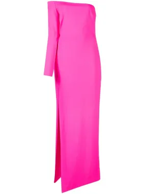 --Palmer one-shoulder maxi dress-