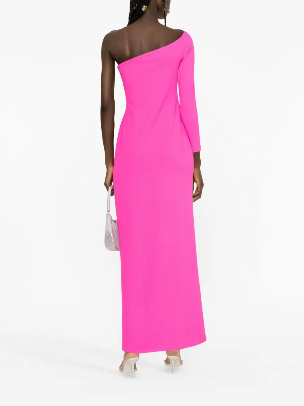 --Palmer one-shoulder maxi dress-