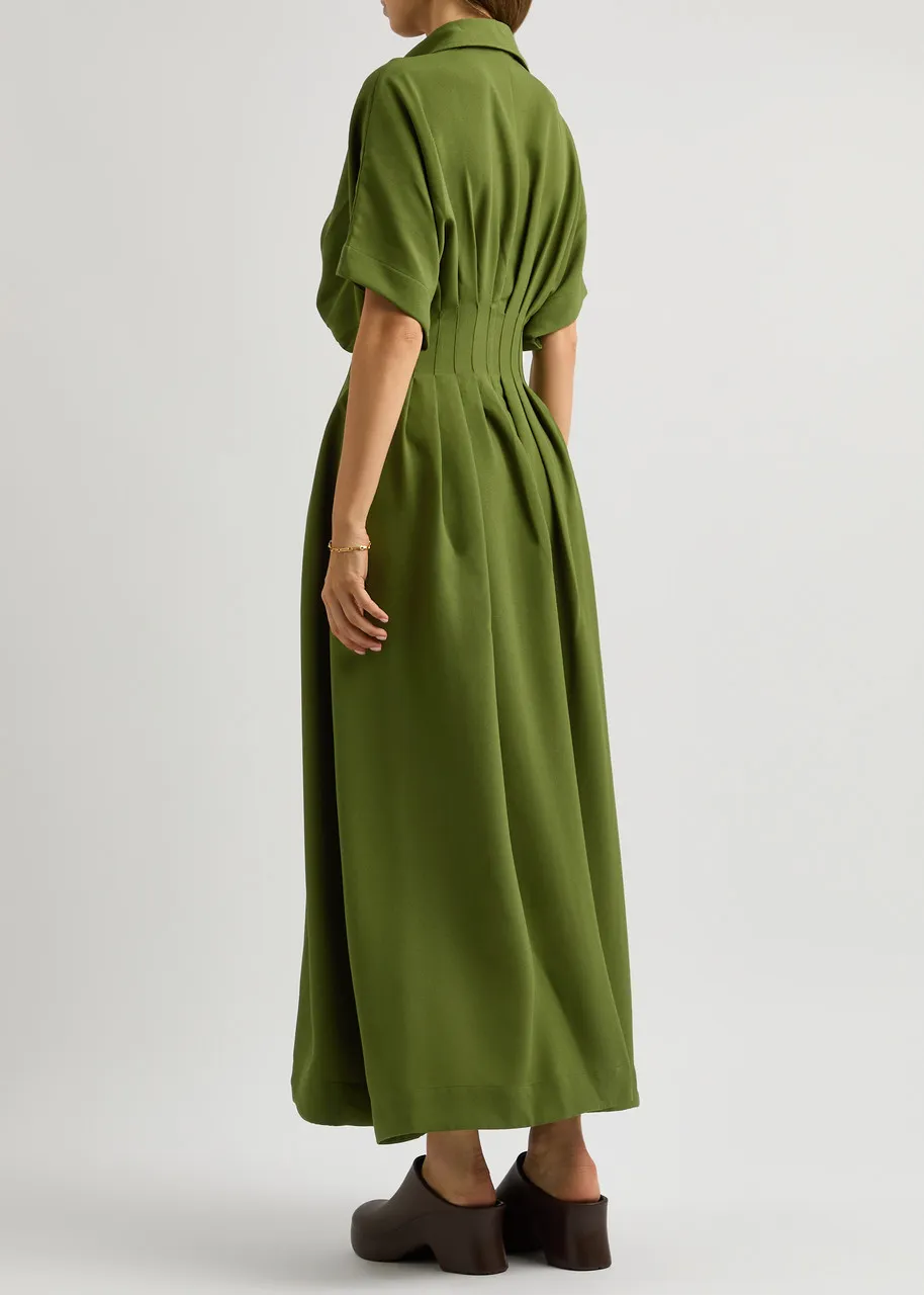 PALMER//HARDING Courage maxi shirt dress  -                         -                     -                