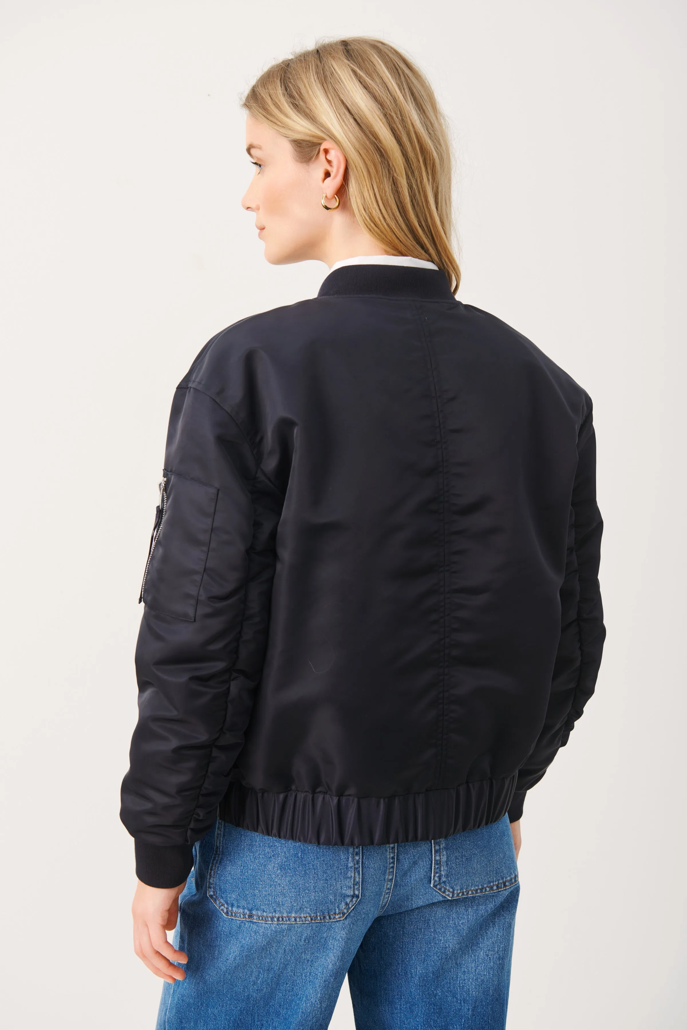 Part Two Charlize Bomber Jacket Dark Navy 30307785