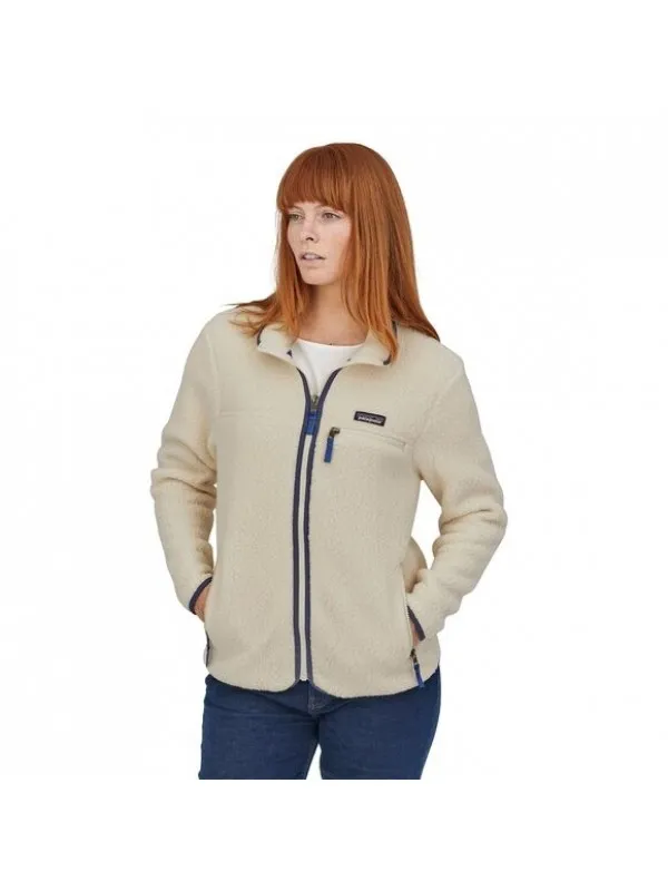 Patagonia Womens Retro Pile Jacket : Natural 