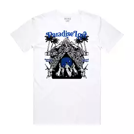 PEARLY GATES TEE WHT/BLU